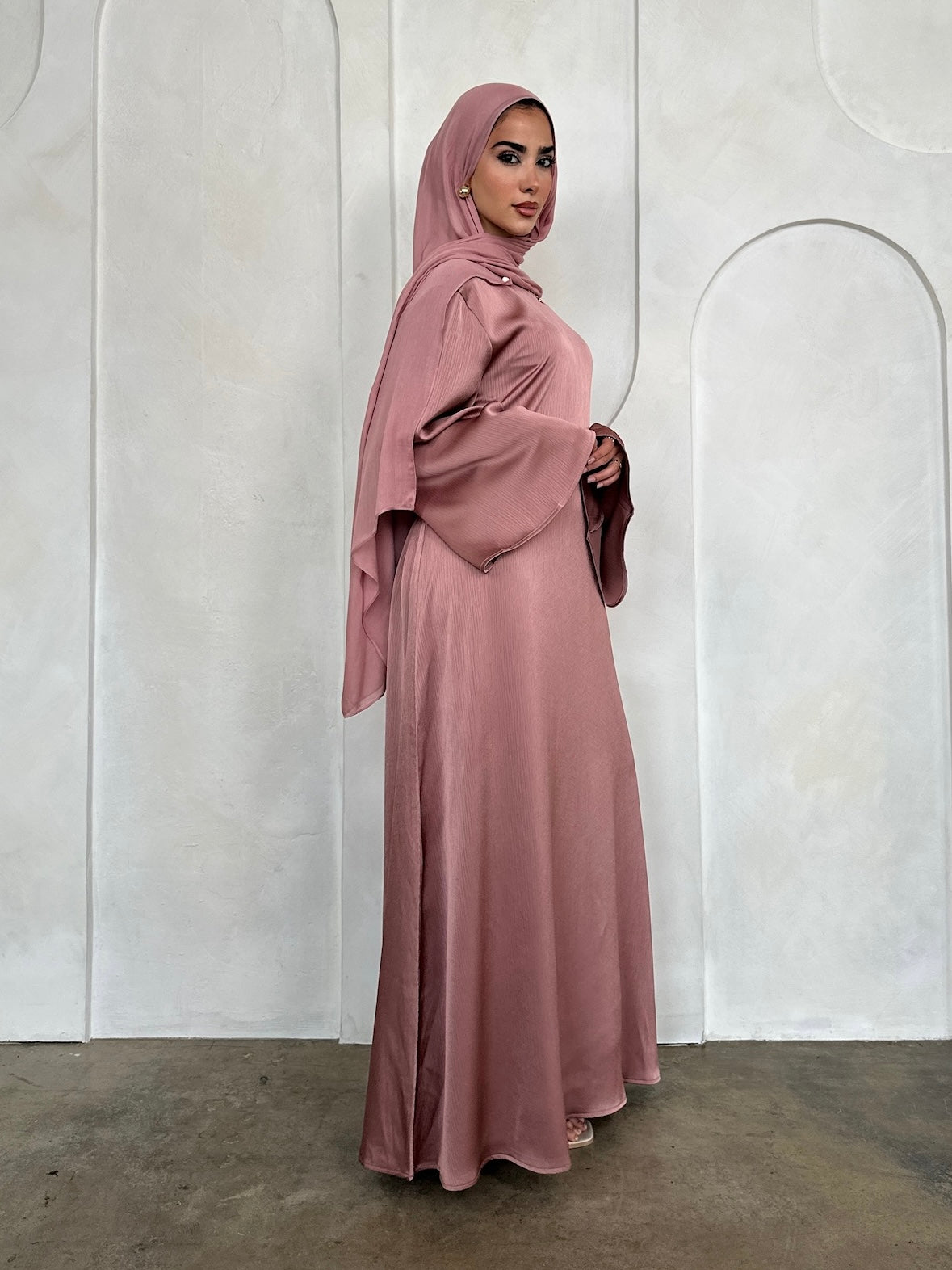 NORA DRESS DESERT ROSE