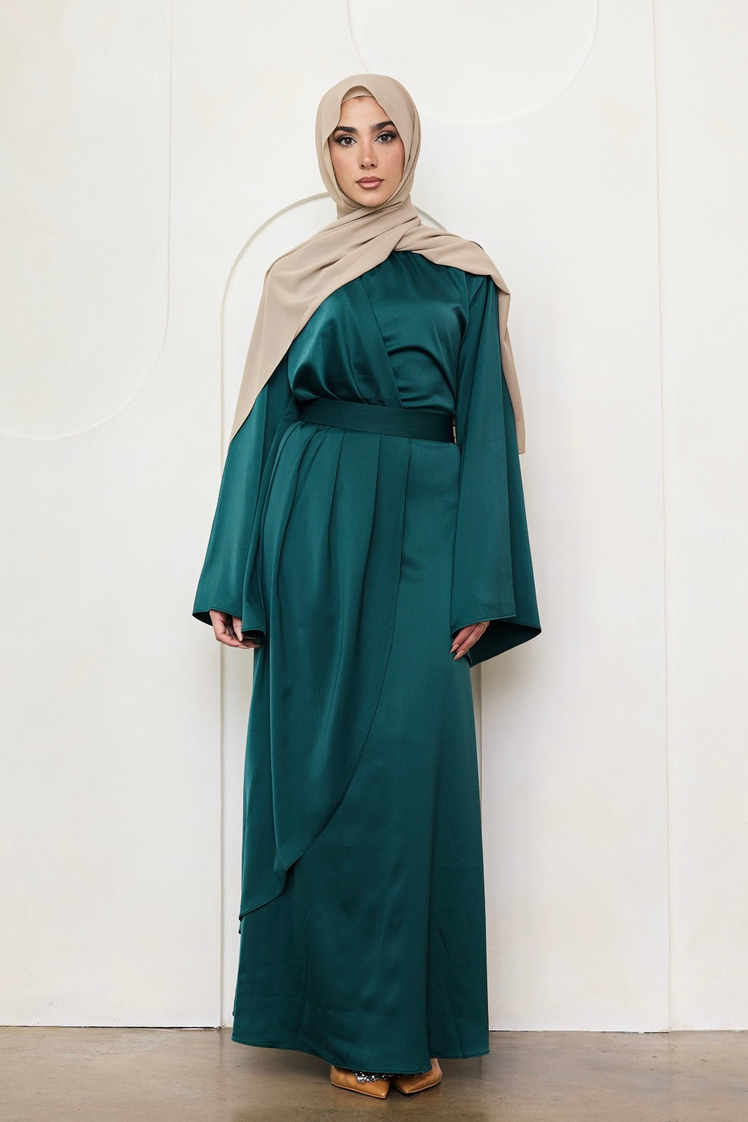 SAMAH DRESS TEAL