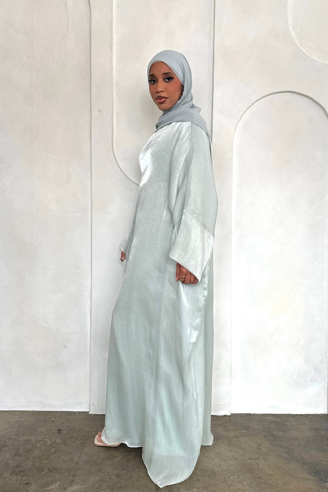 SORAYA BATWING ABAYA SAGE