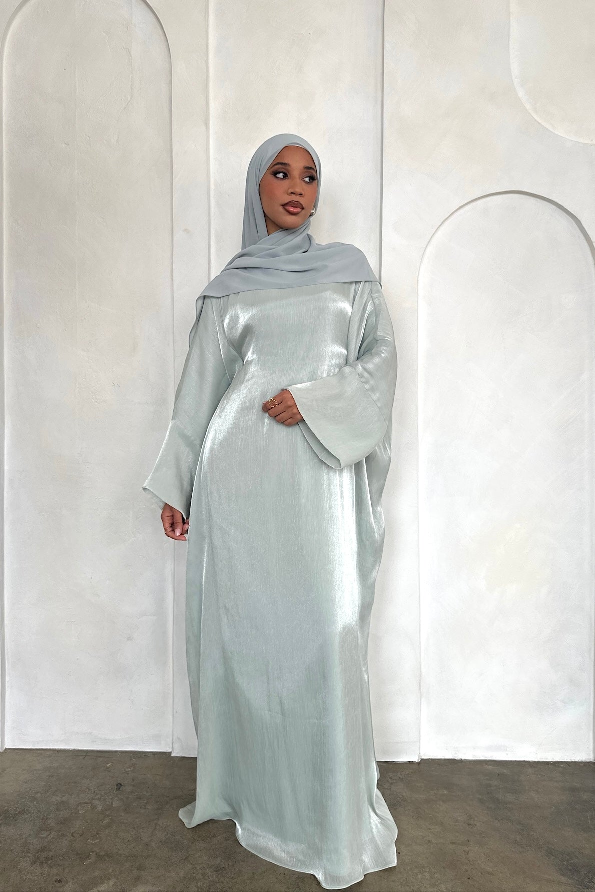 SORAYA BATWING ABAYA SAGE