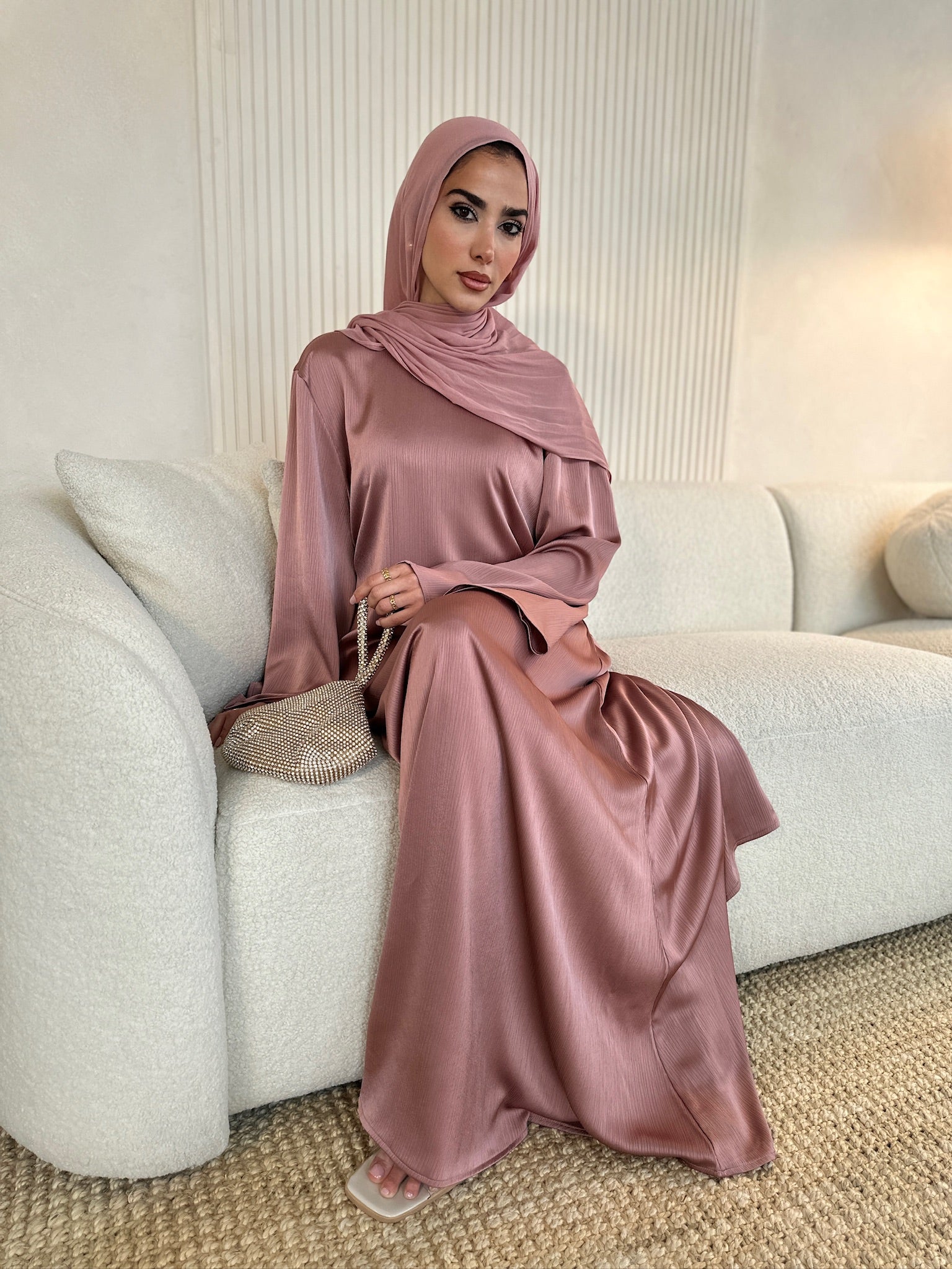 NORA DRESS DESERT ROSE