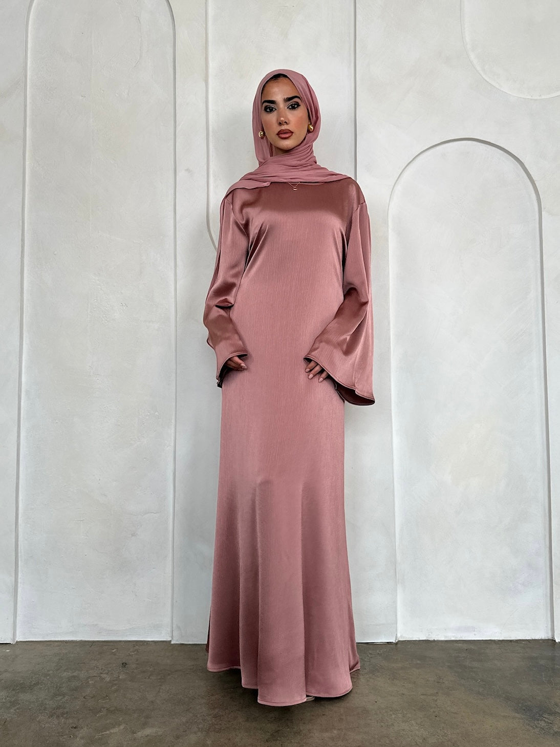 NORA DRESS DESERT ROSE