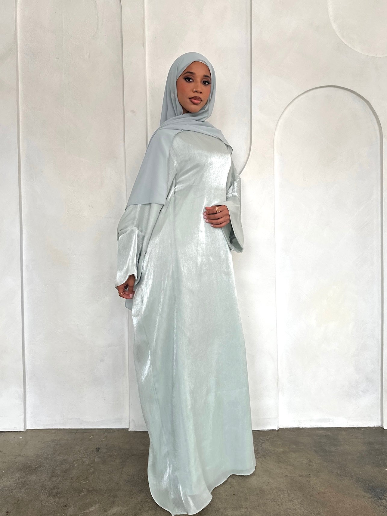 SORAYA BATWING ABAYA SAGE