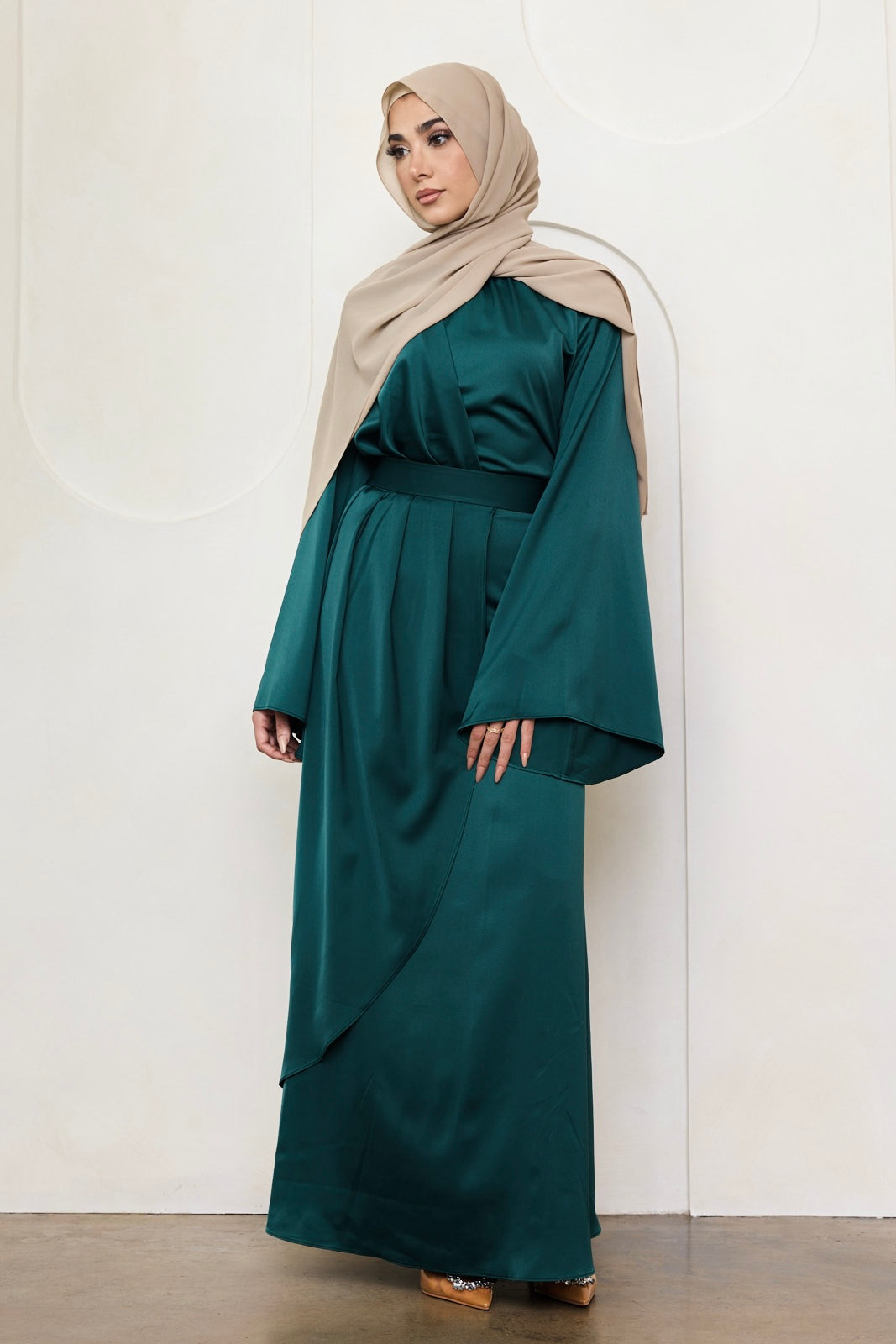 SAMAH DRESS TEAL