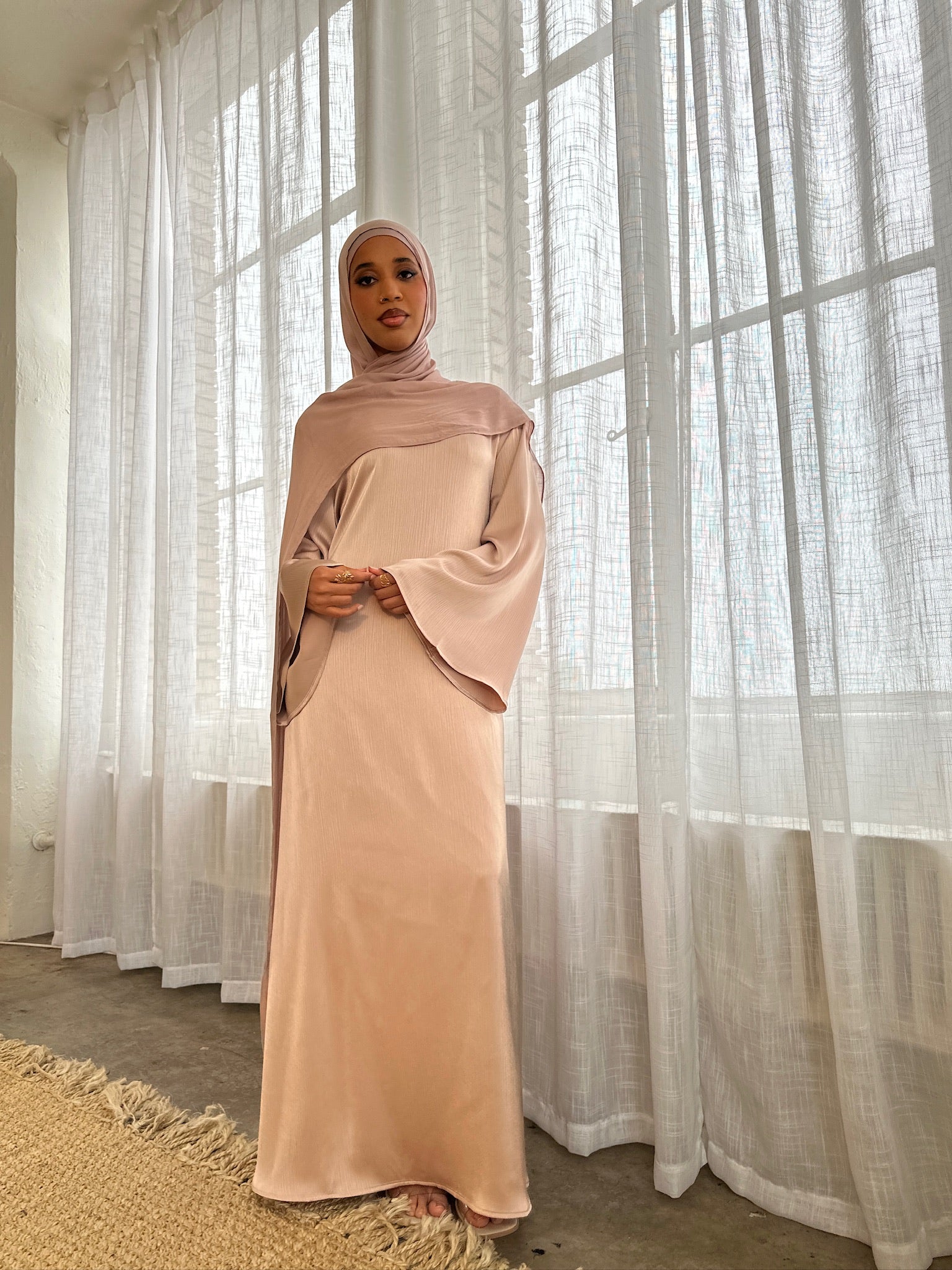 NORA DRESS CHAMPAGNE