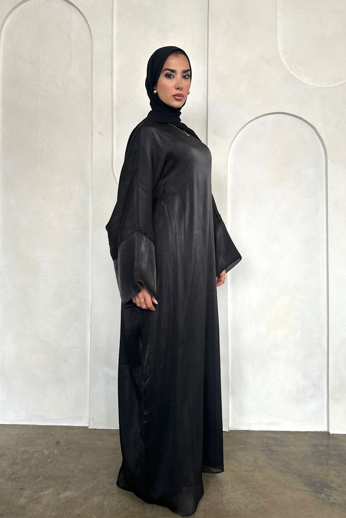 SORAYA BATWING ABAYA BLACK