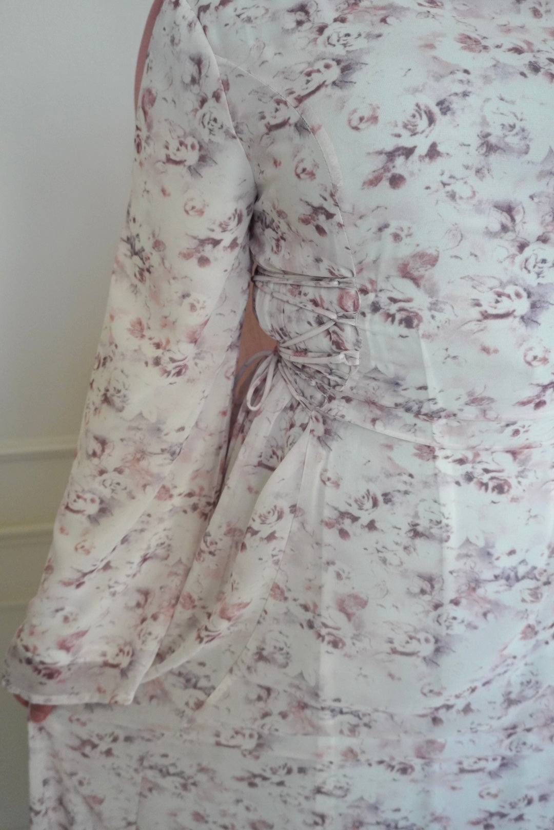 INAYA CHIFFON DRESS ROSE