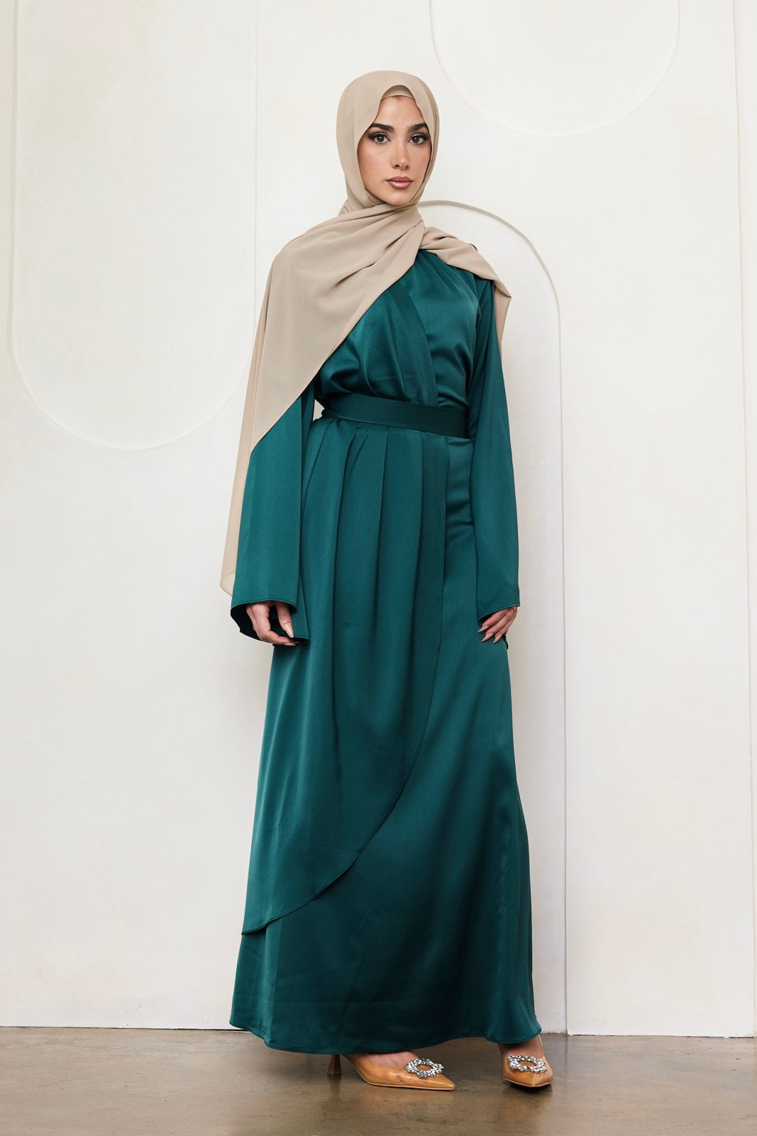 SAMAH DRESS TEAL