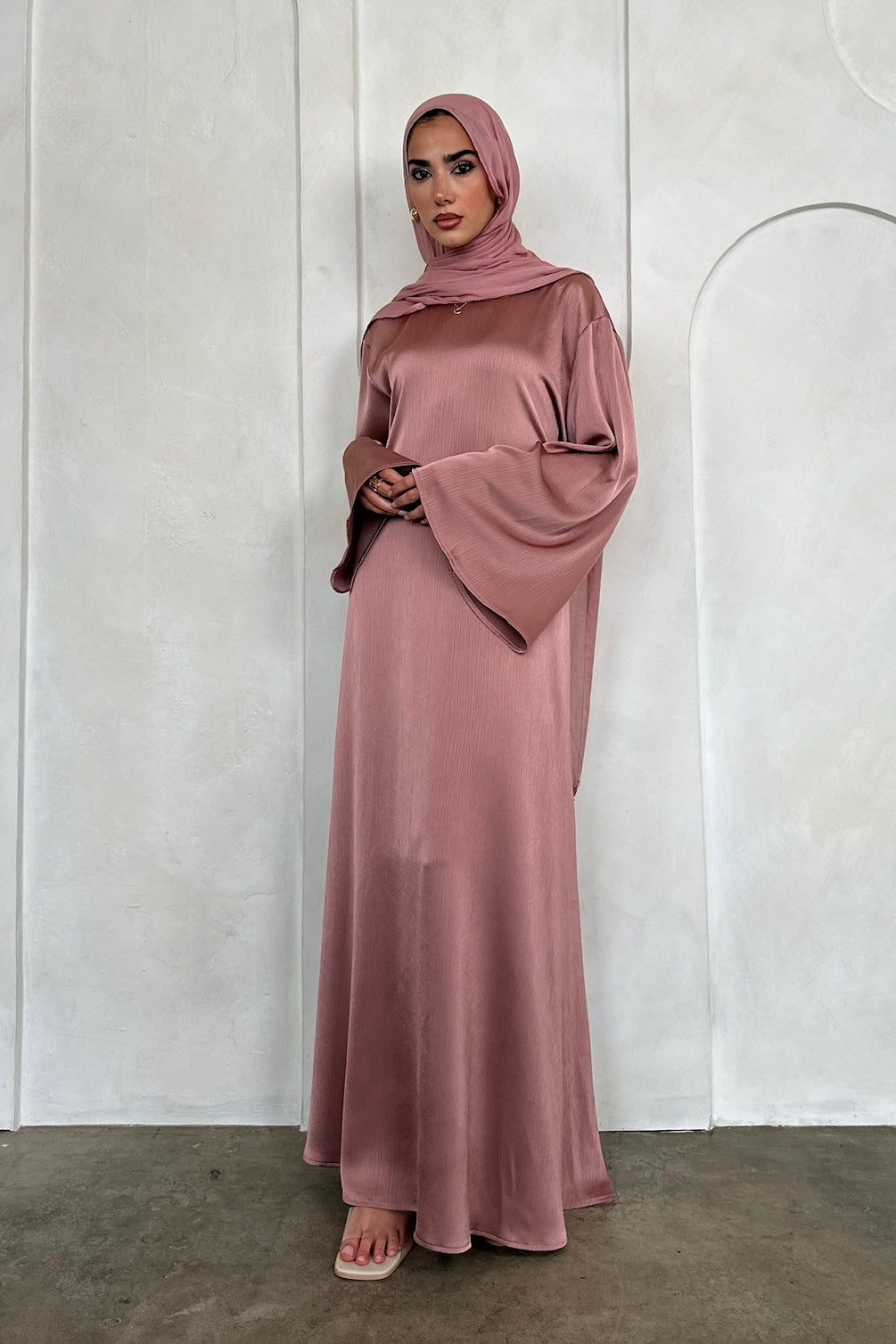 NORA DRESS DESERT ROSE