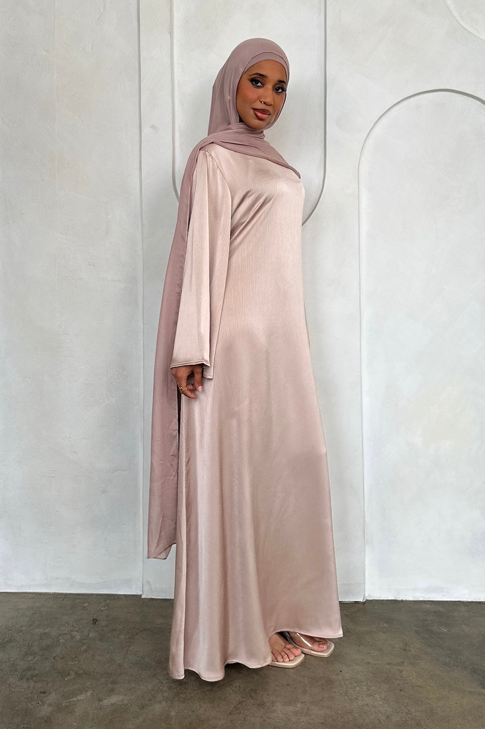 NORA DRESS CHAMPAGNE
