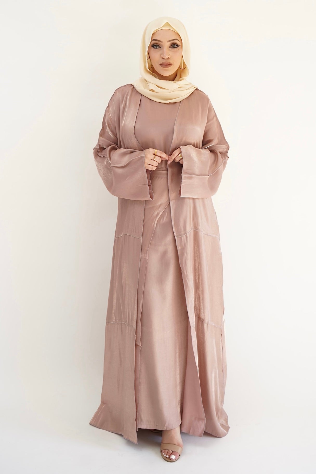 NADA ABAYA BLUSH- final sale