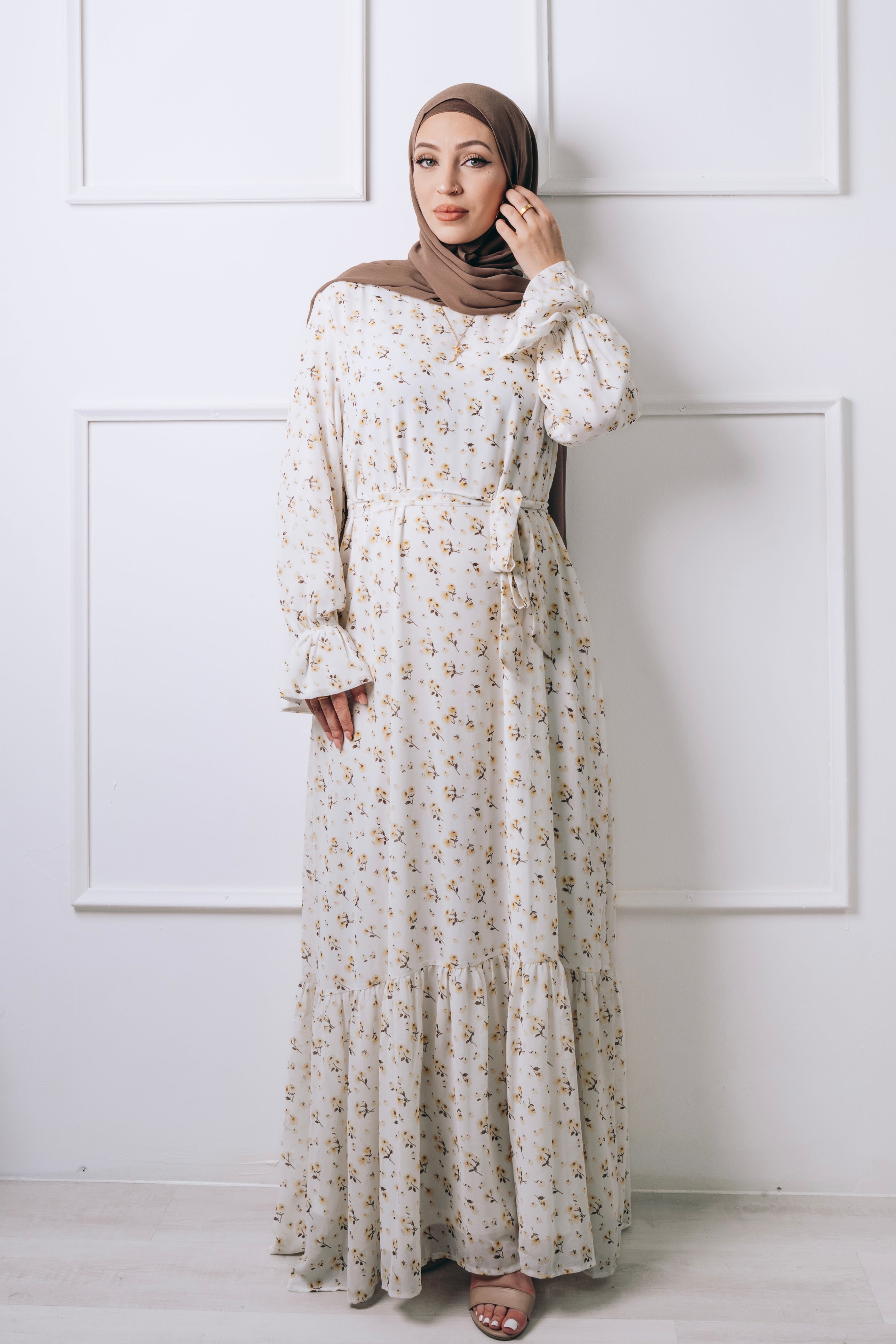 AMANI DRESS WHITE- final sale