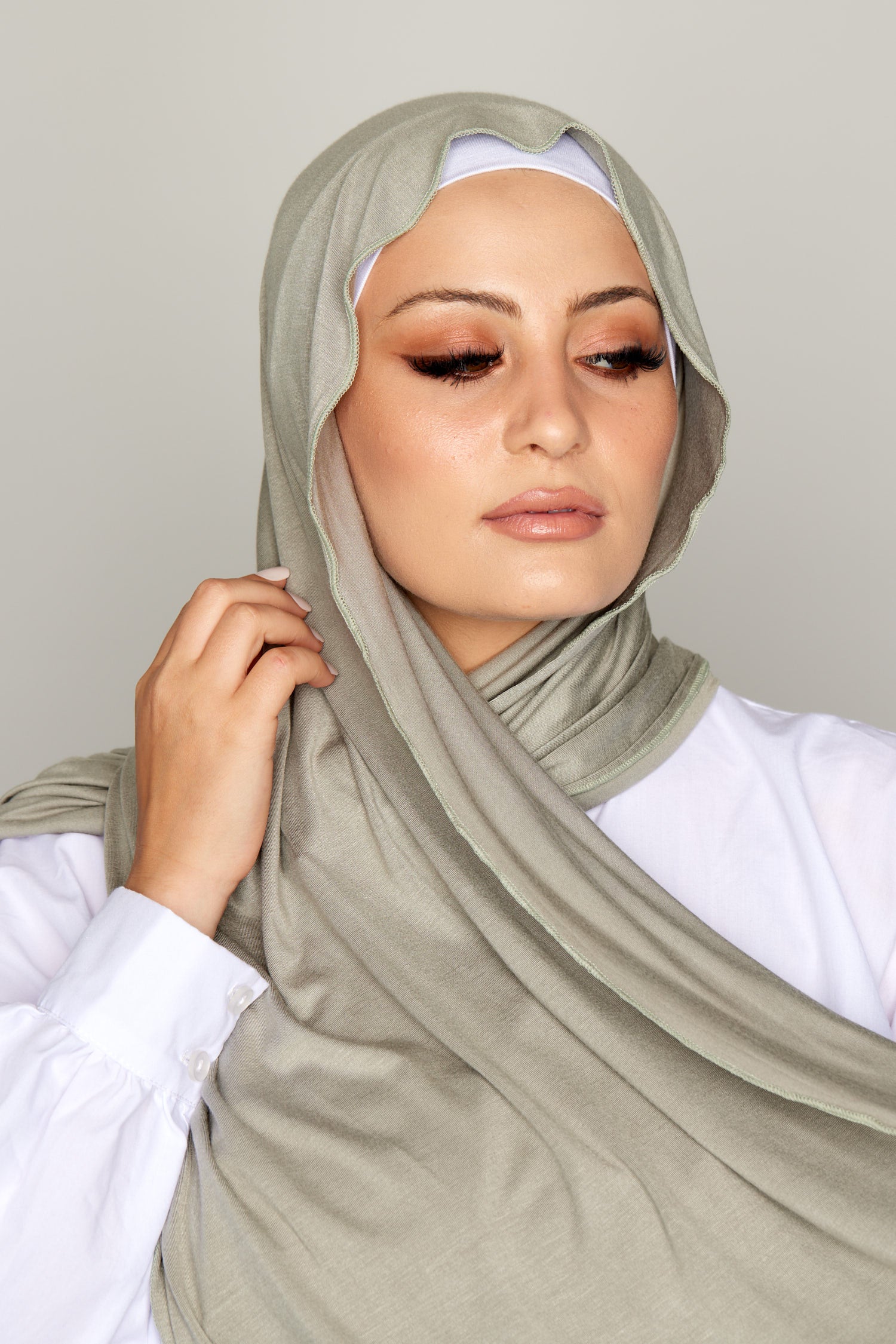 PREMIUM JERSEY MUTED SAGE GRAY