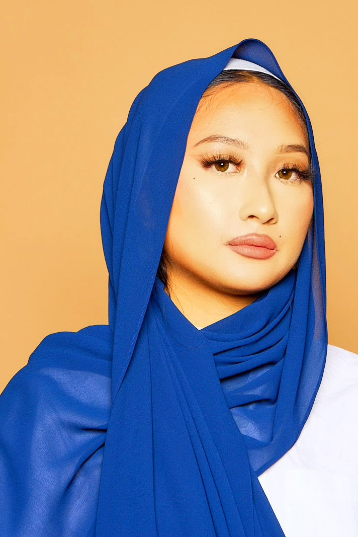 EVERYDAY CHIFFON ROYAL BLUE