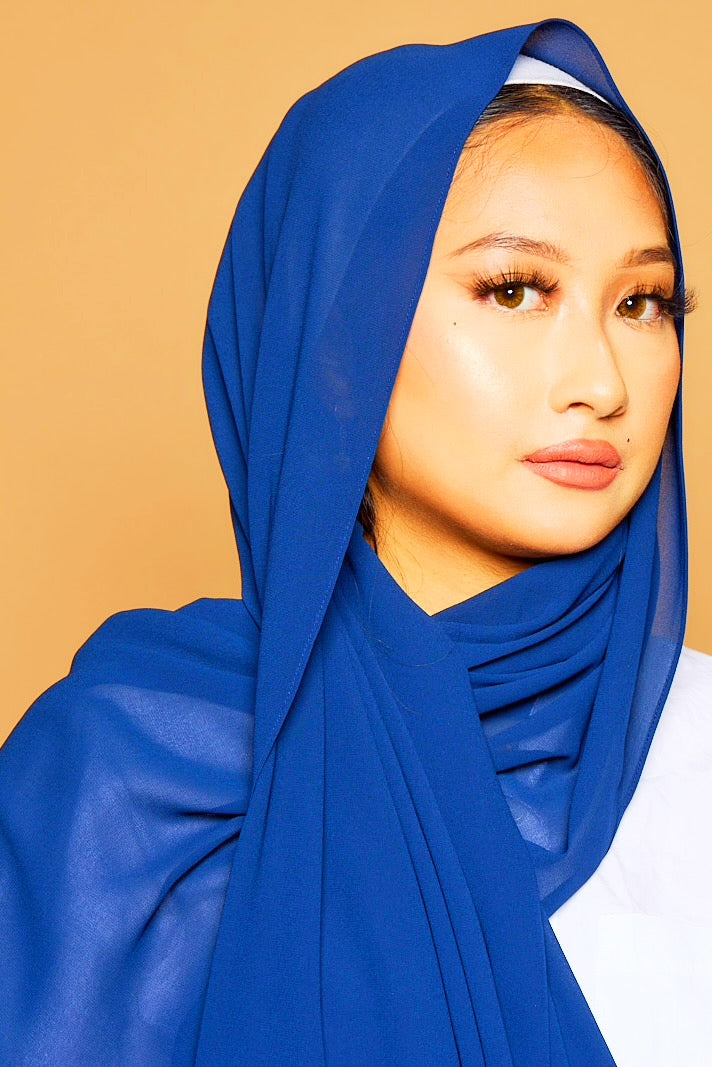EVERYDAY CHIFFON ROYAL BLUE