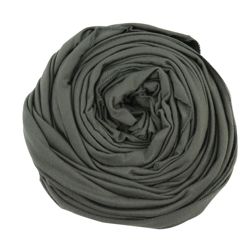premium Jersey hijab army green