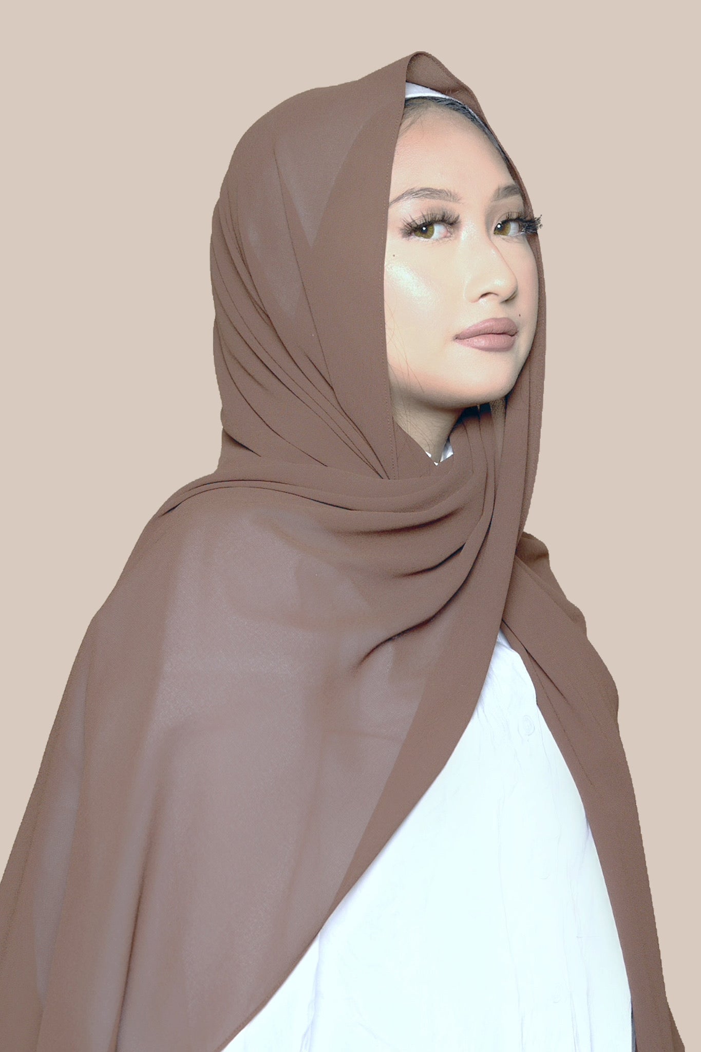 EVERYDAY CHIFFON TAUPE