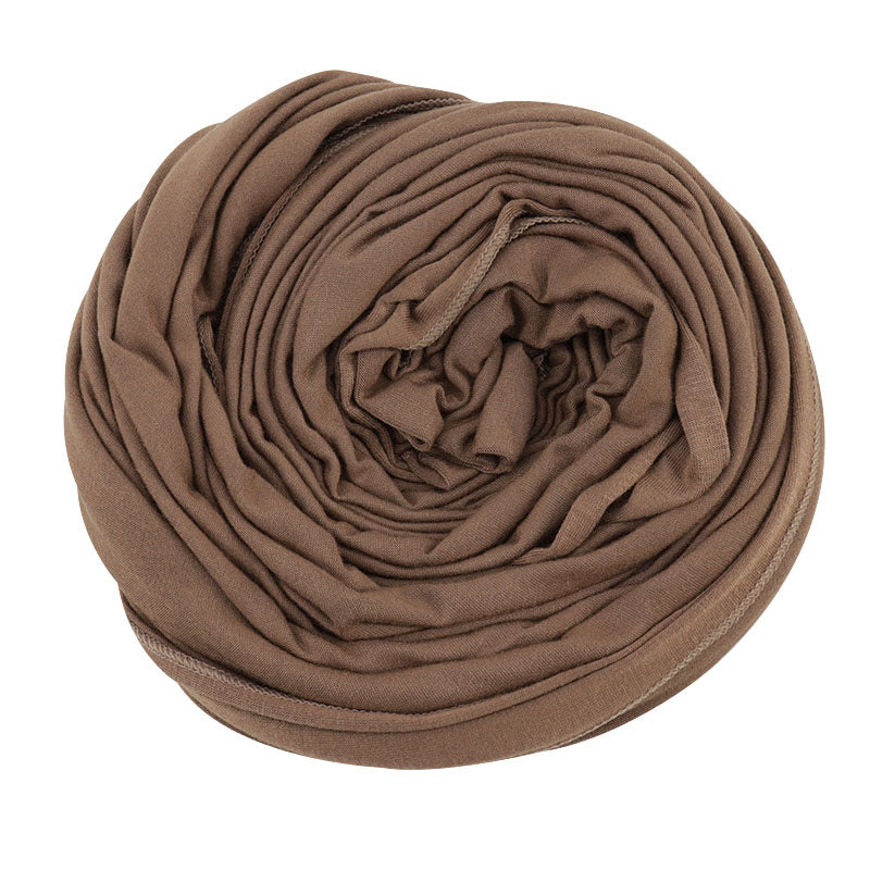 premium Jersey hijab taupe