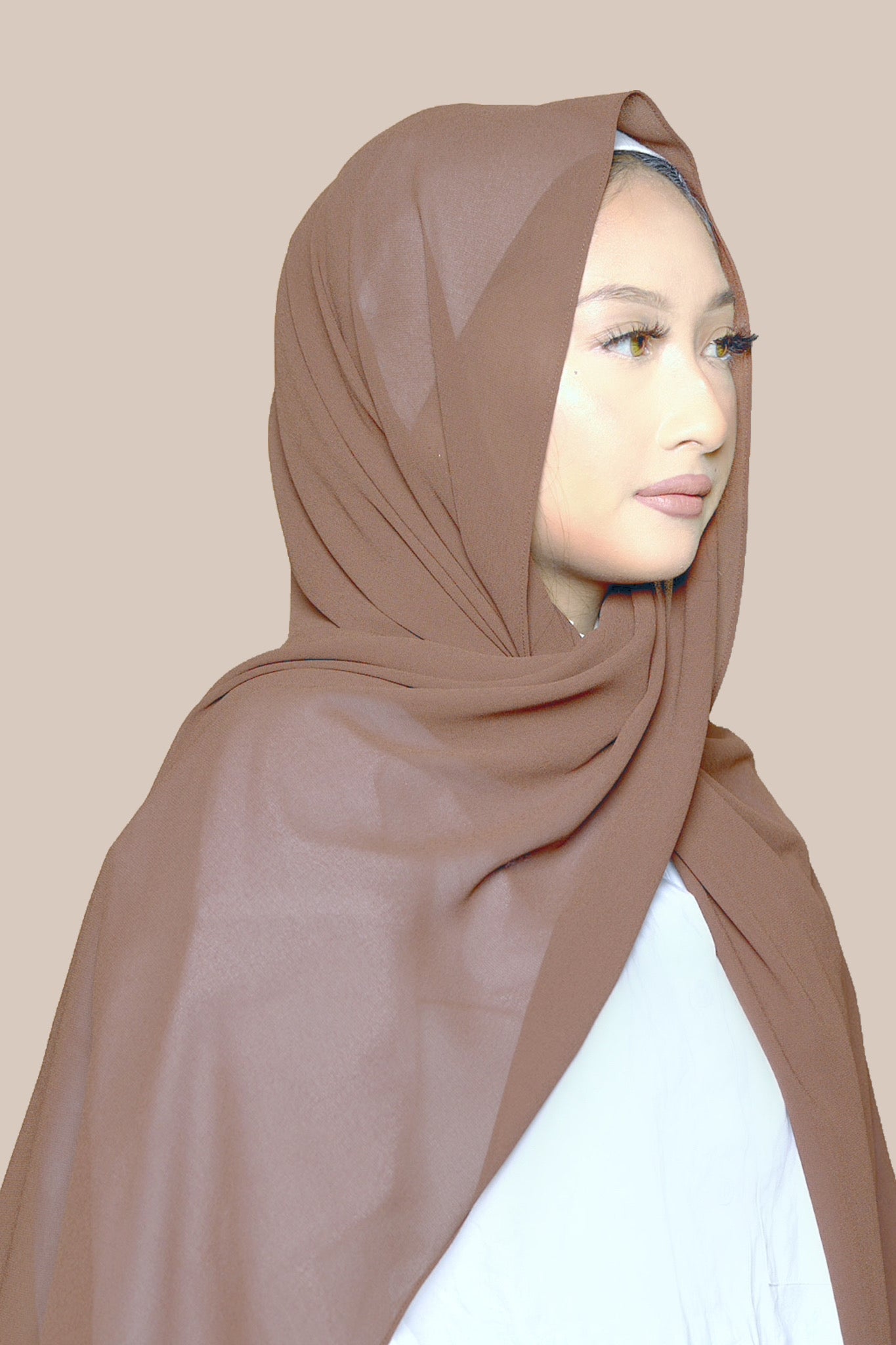 EVERYDAY CHIFFON TAUPE