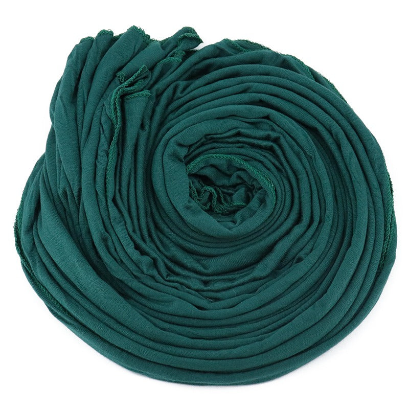 premium jersey hijab hunter green