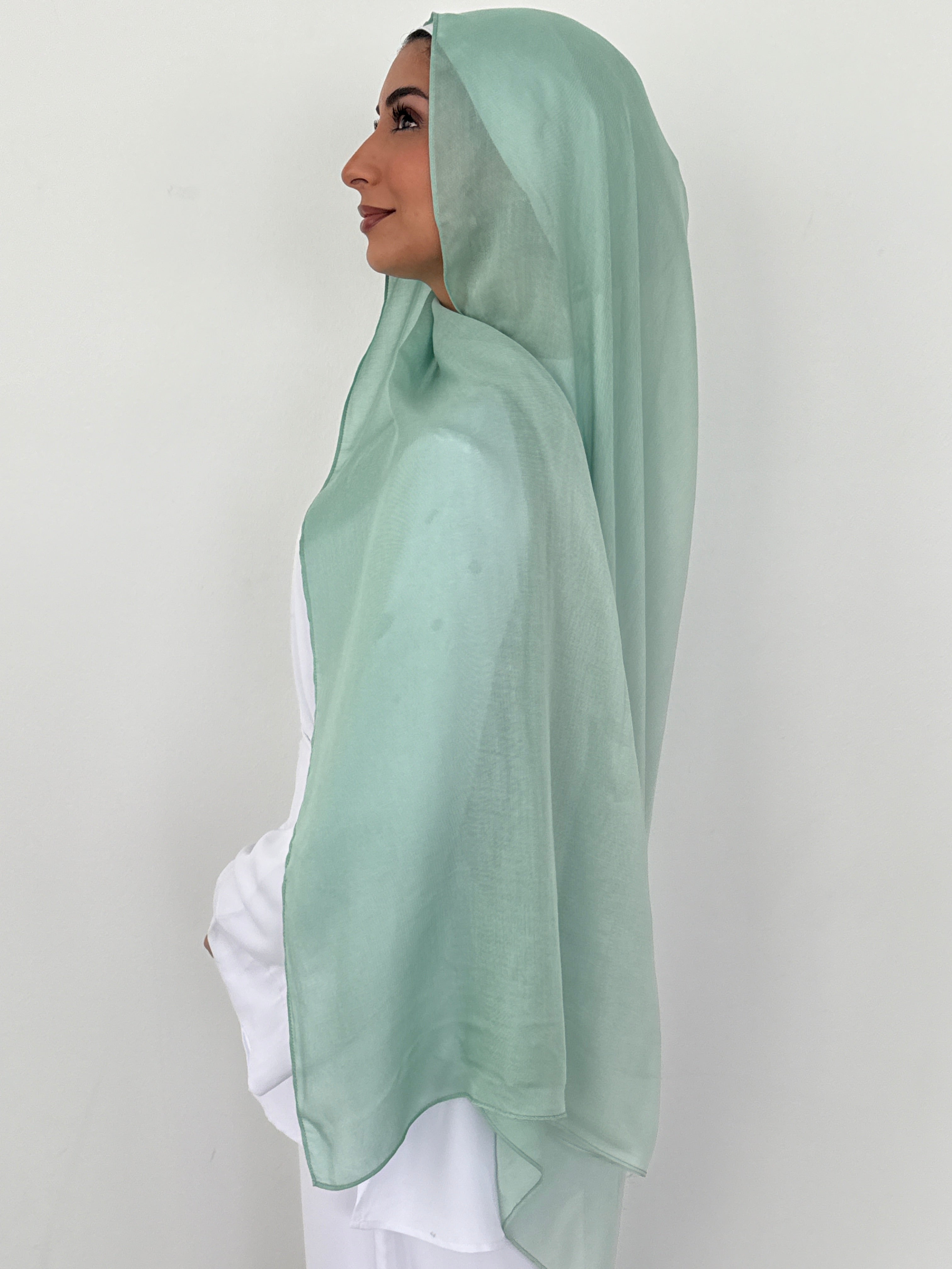 MODAL OMBRÉ HIJAB MINT