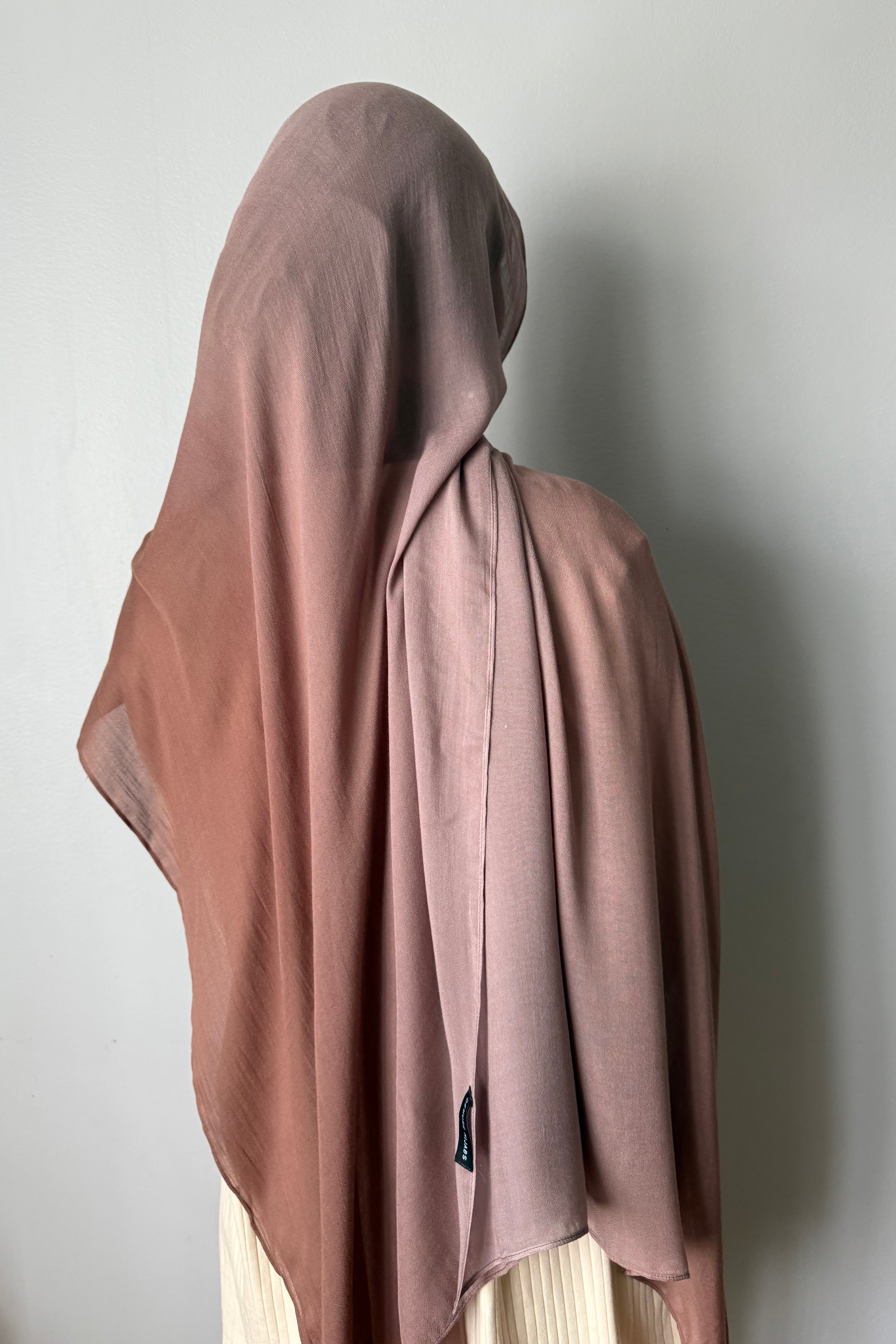 MODAL OMBRÉ HIJAB MAUVE