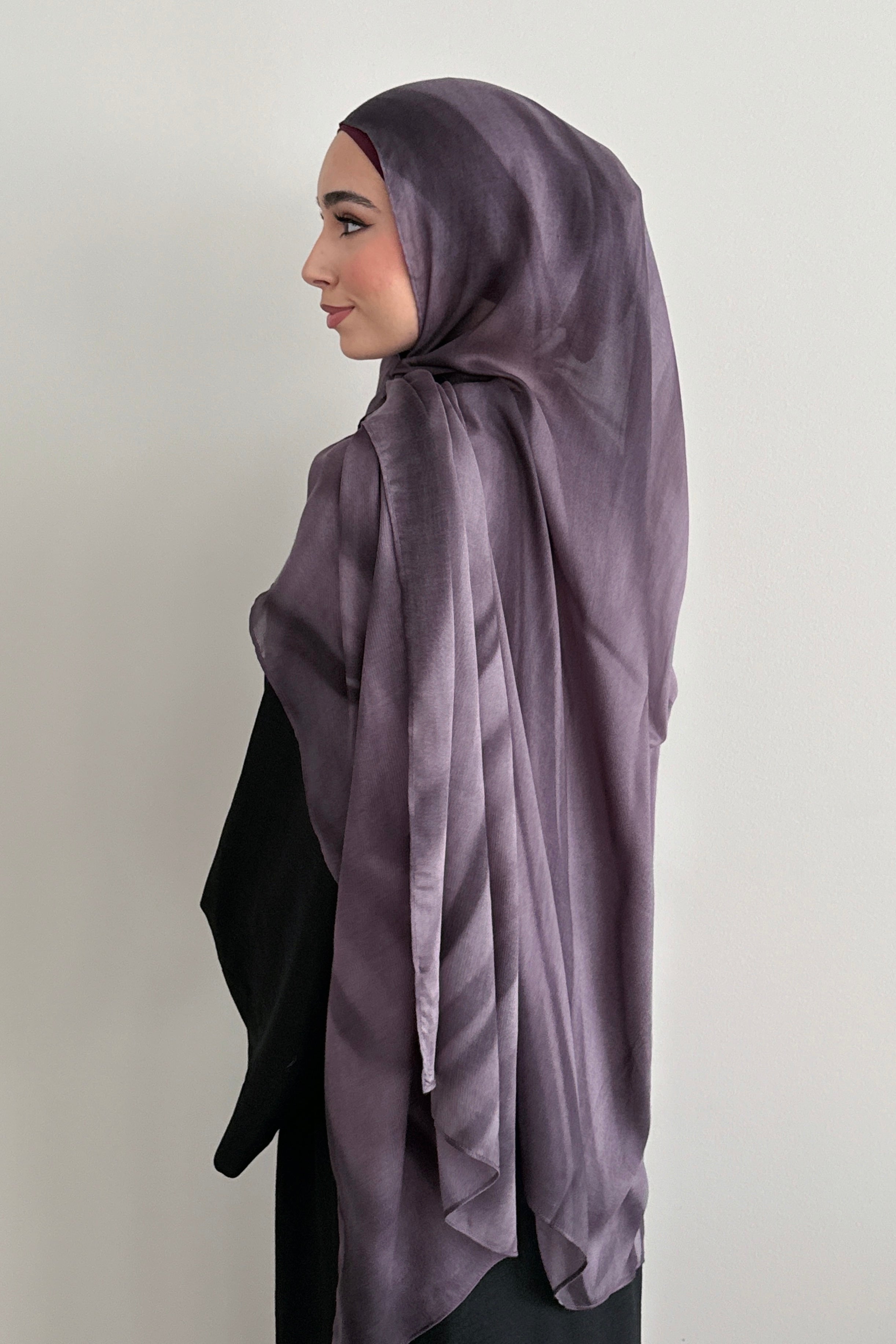 MODAL PRINT HIJAB PURPLE MIRAGE