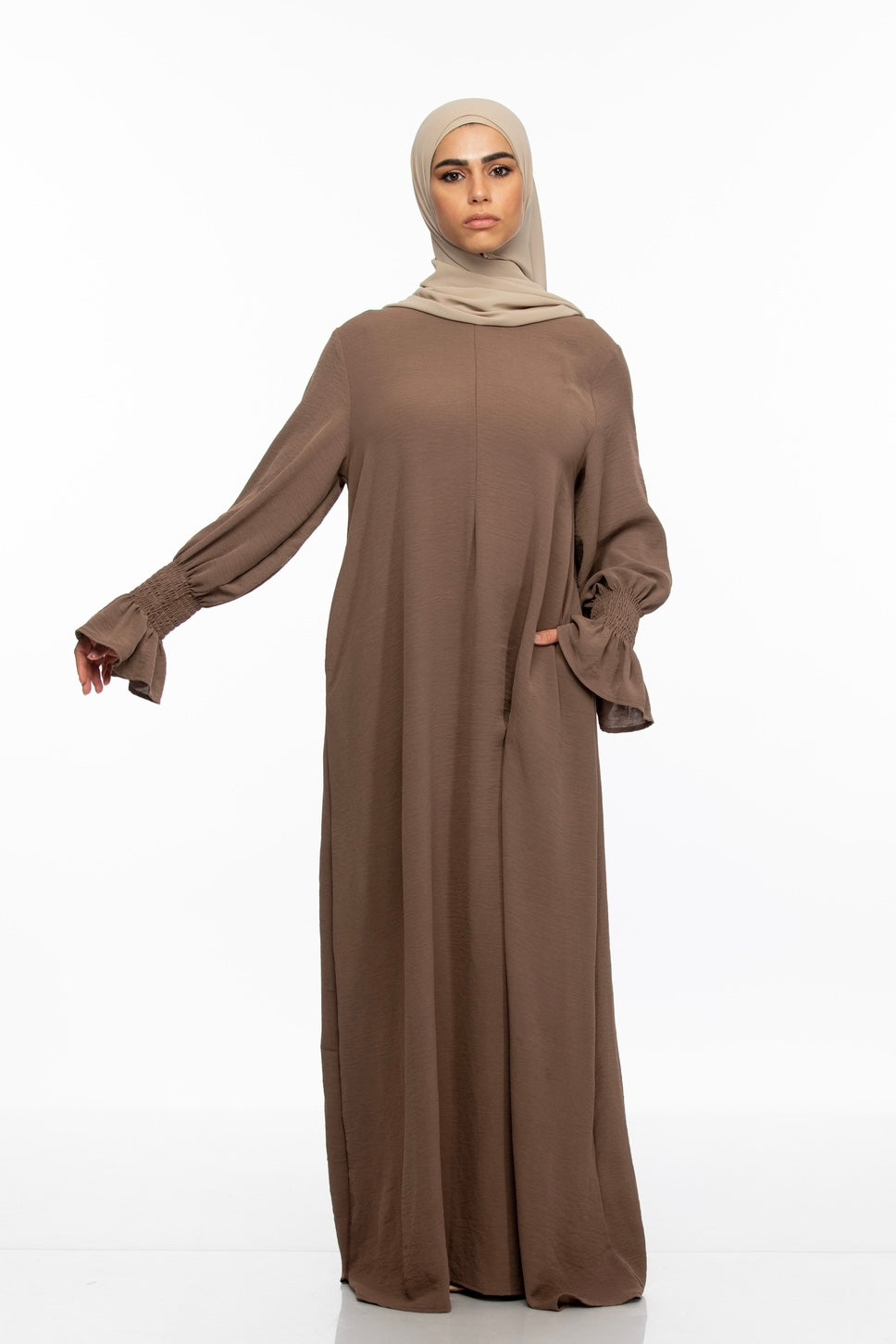 KHADIJAH PRAYER SET TAUPE