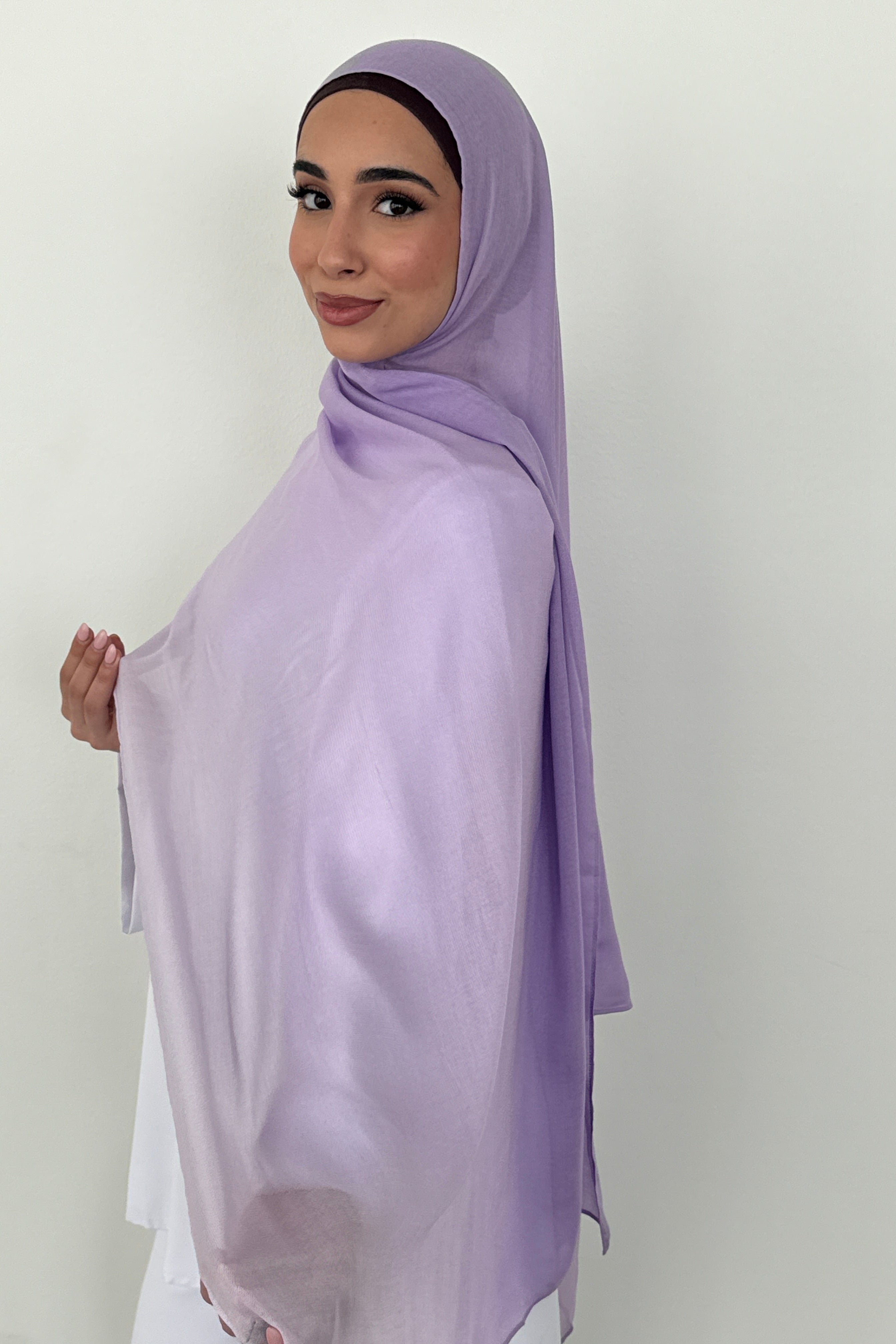 MODAL OMBRÉ HIJAB LAVENDAR