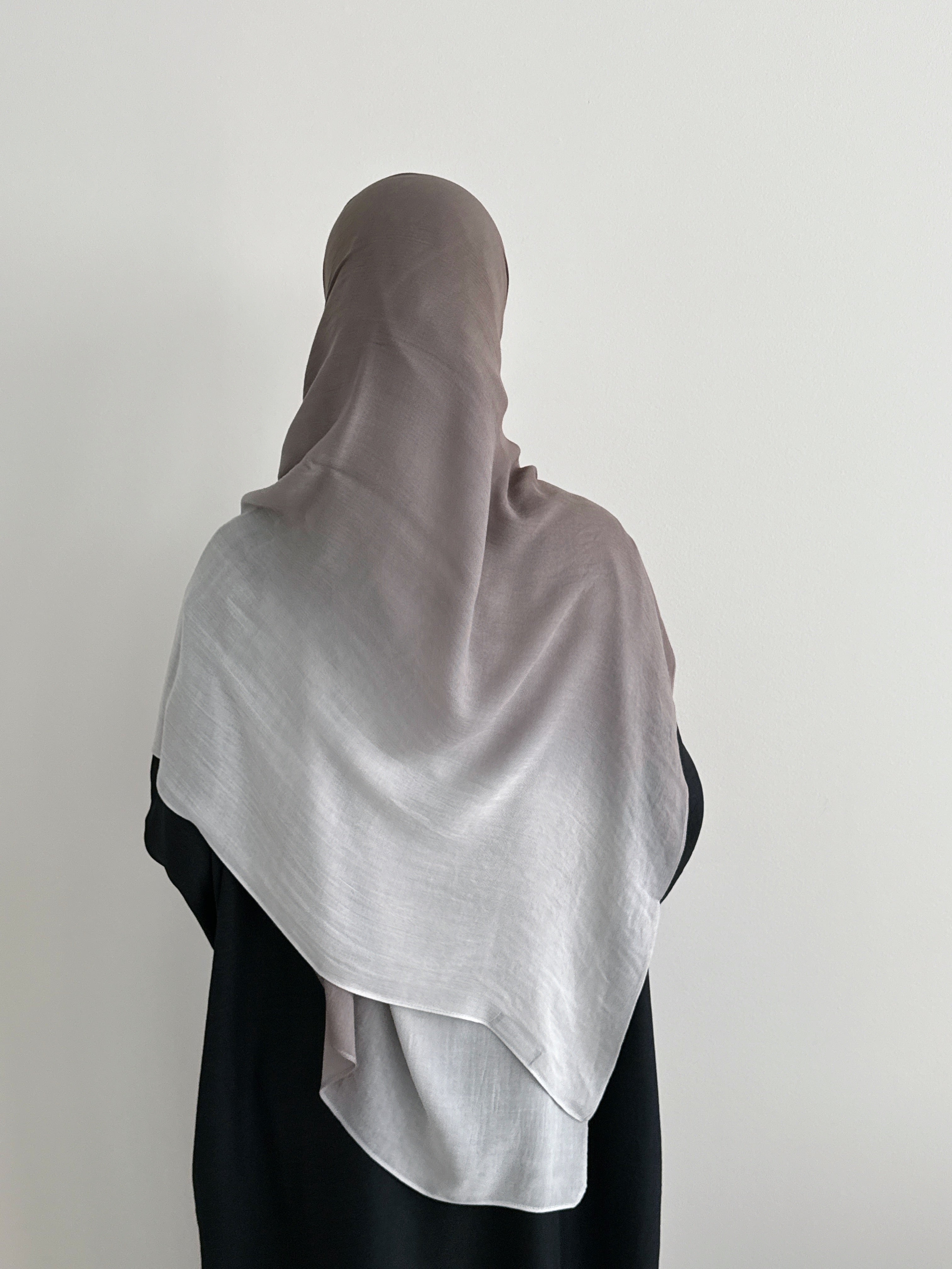 MODAL OMBRÉ HIJAB BLACK