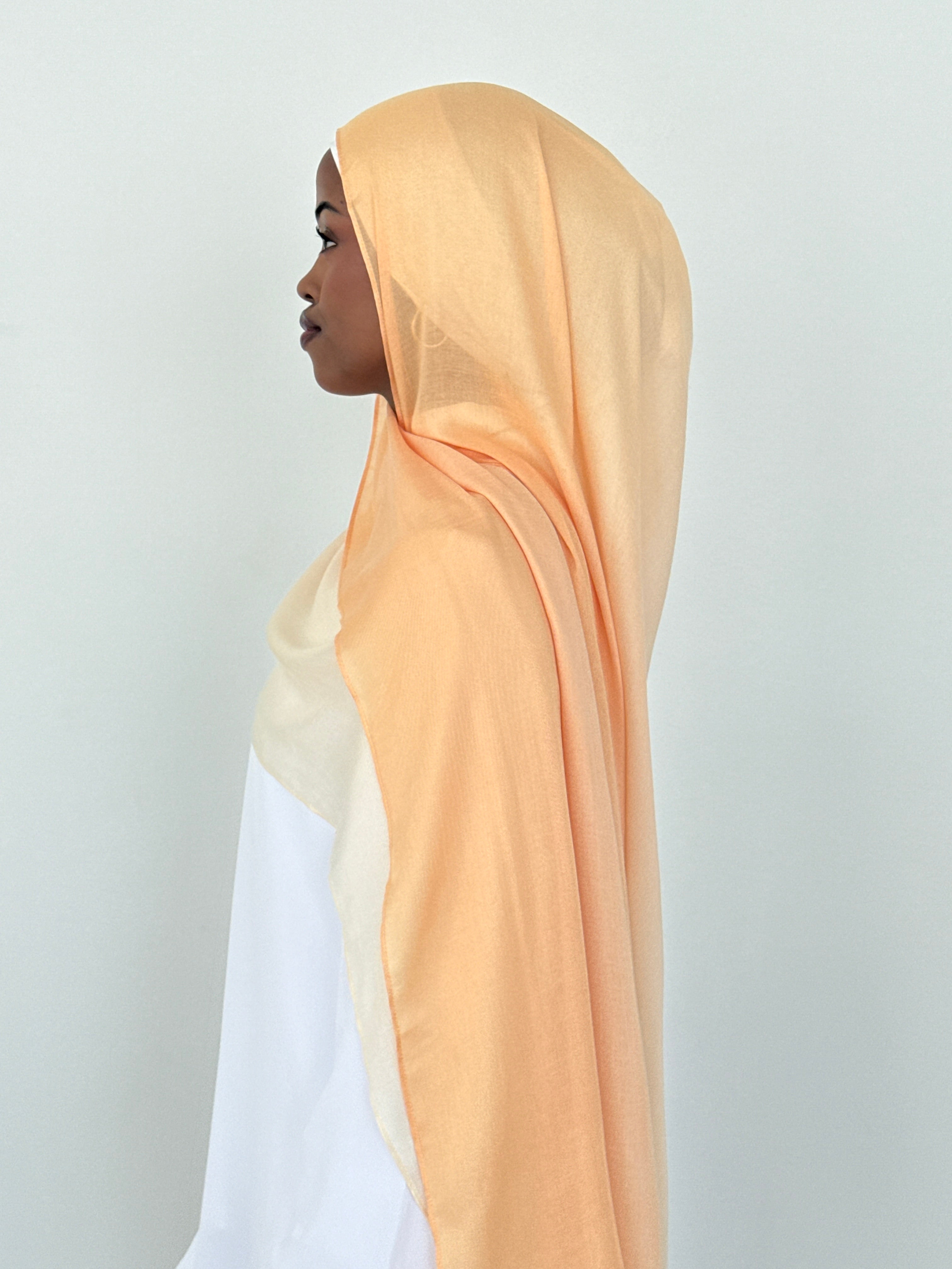 MODAL OMBRÉ HIJAB GOLDEN YELLOW