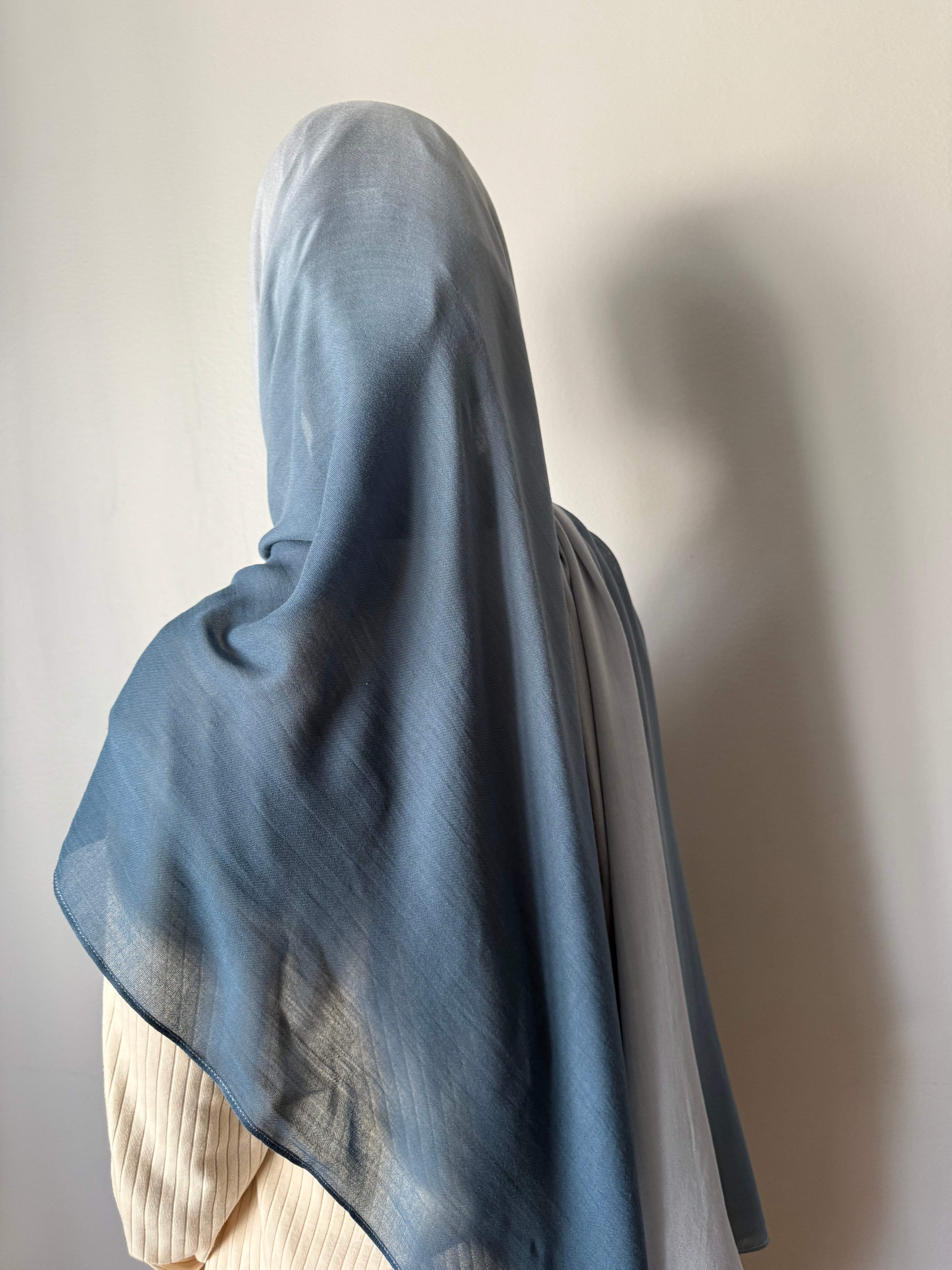 MODAL OMBRÉ HIJAB DENIM