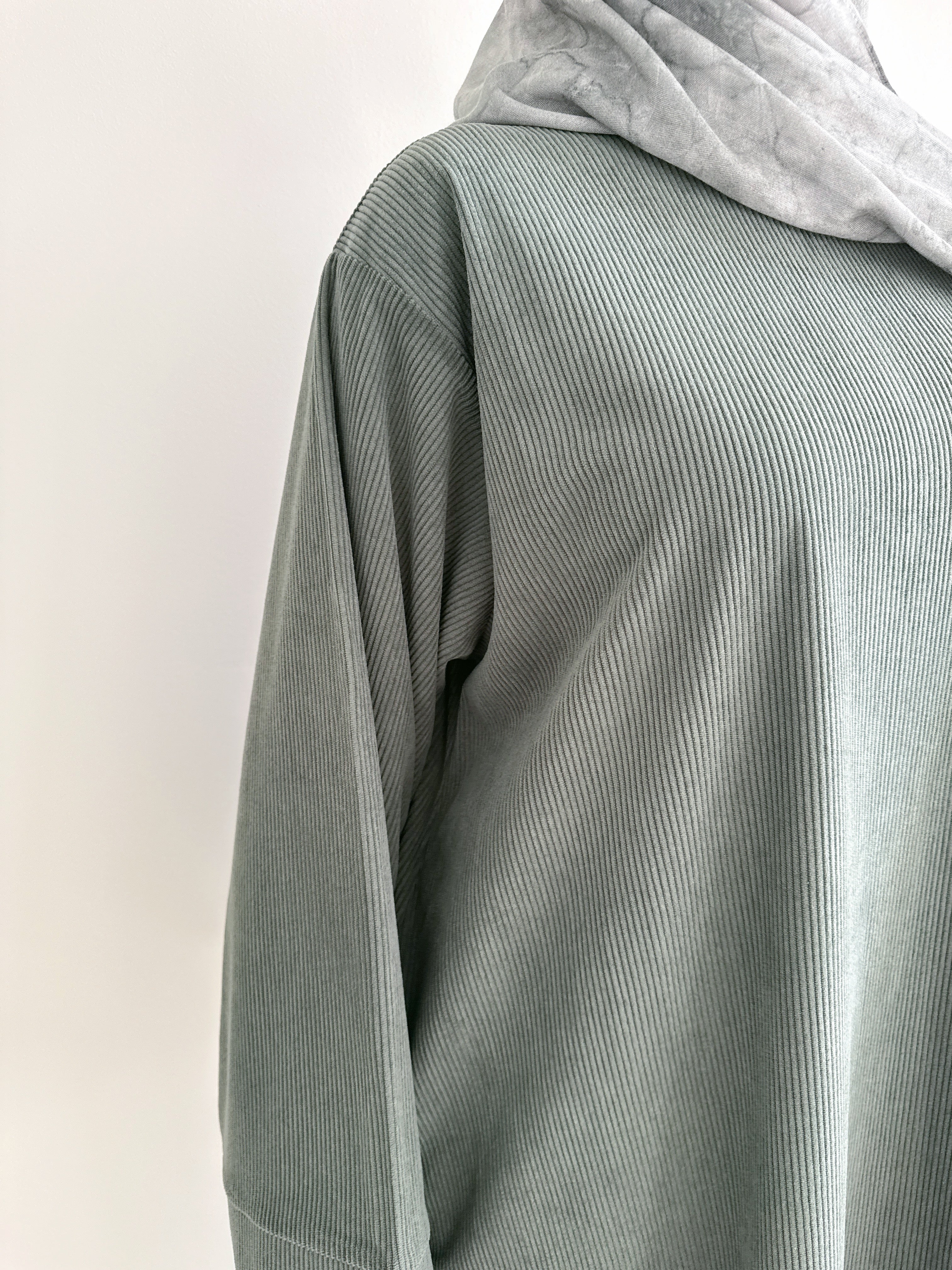CORDUROY ABAYA OLIVE