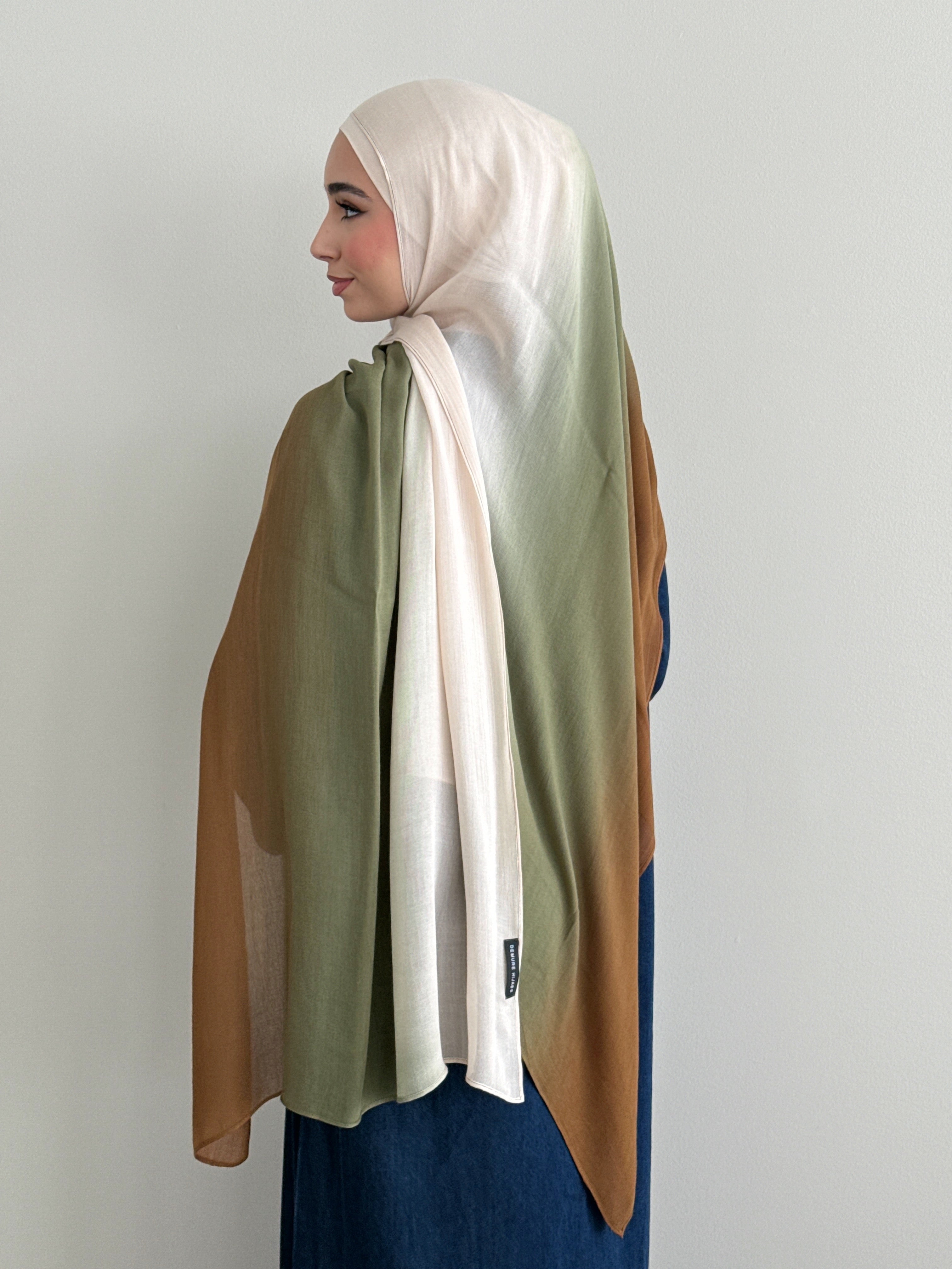 MODAL OMBRÉ HIJAB EARTH