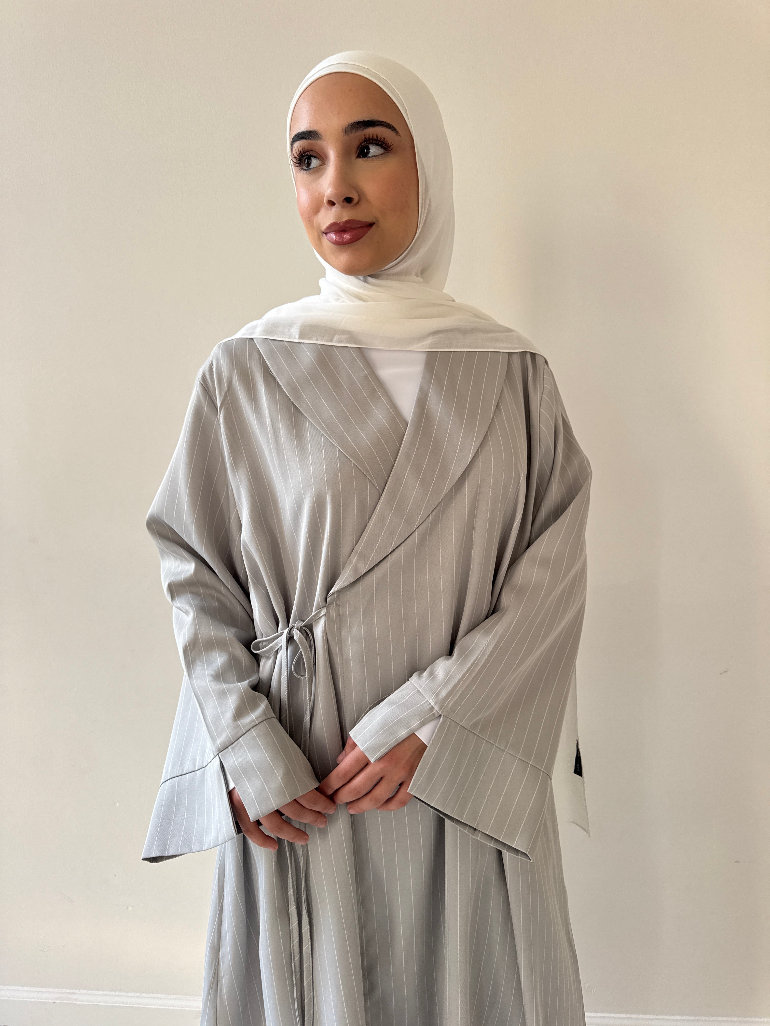 REEMA ABAYA GRAY