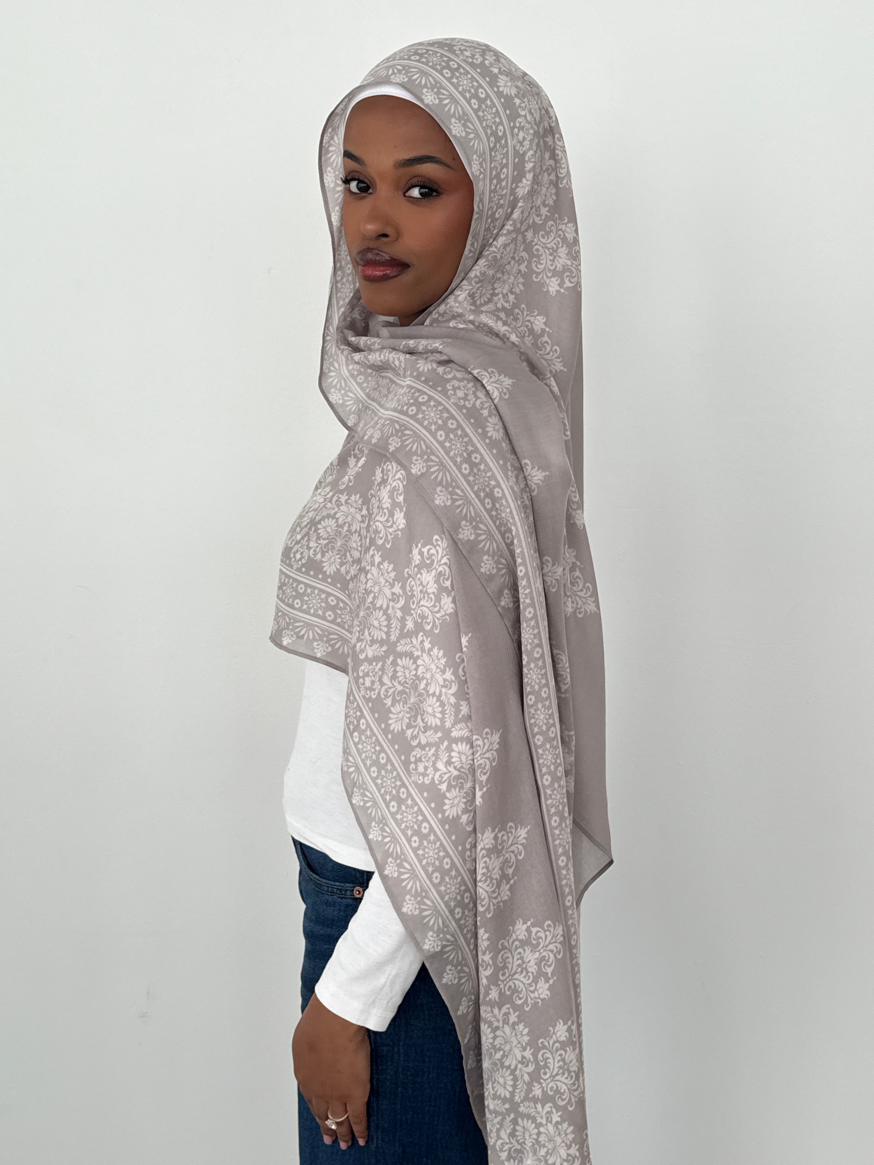 MODAL MIDNIGHT LACE SAND GRAY