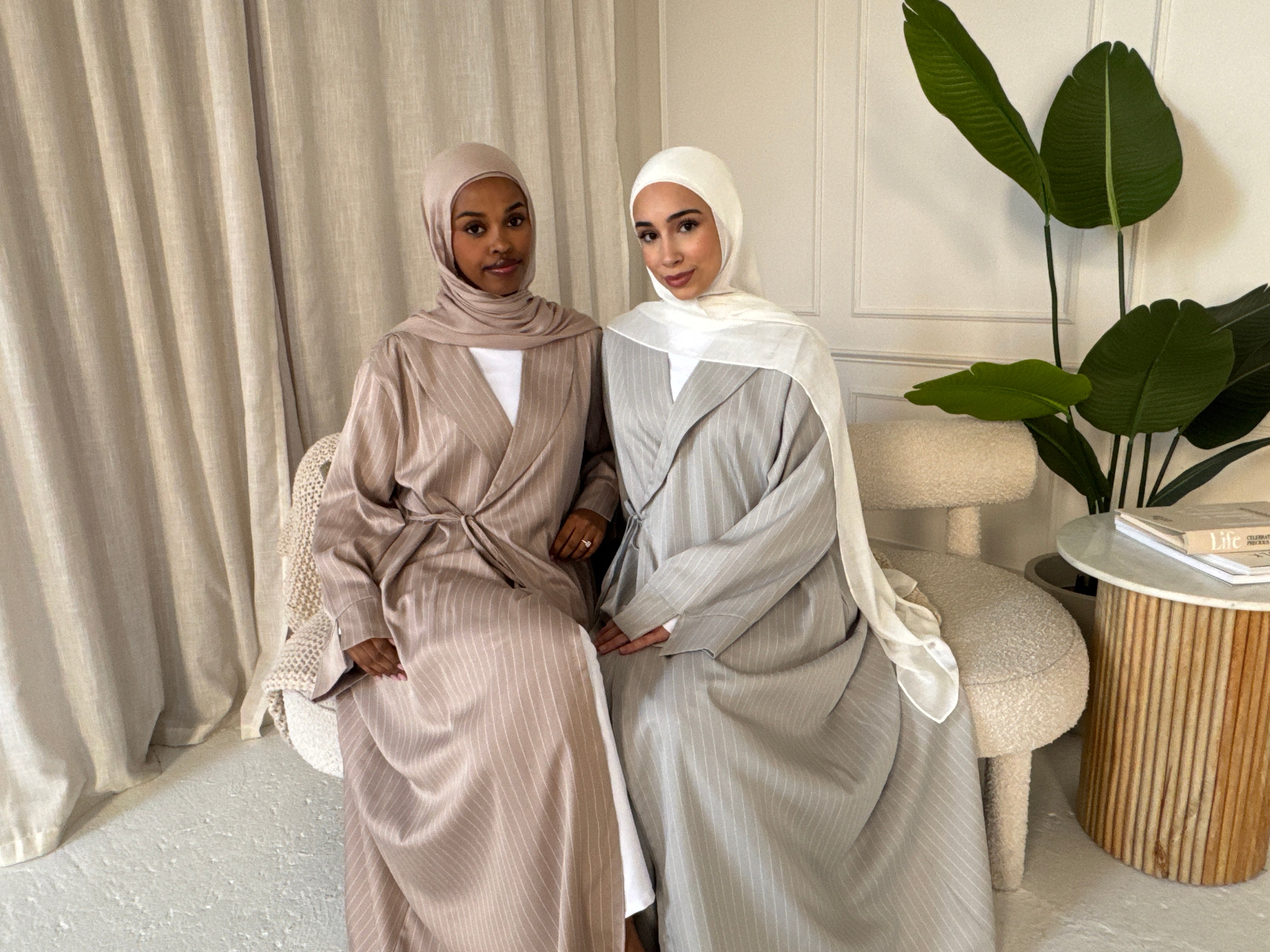 REEMA ABAYA GRAY