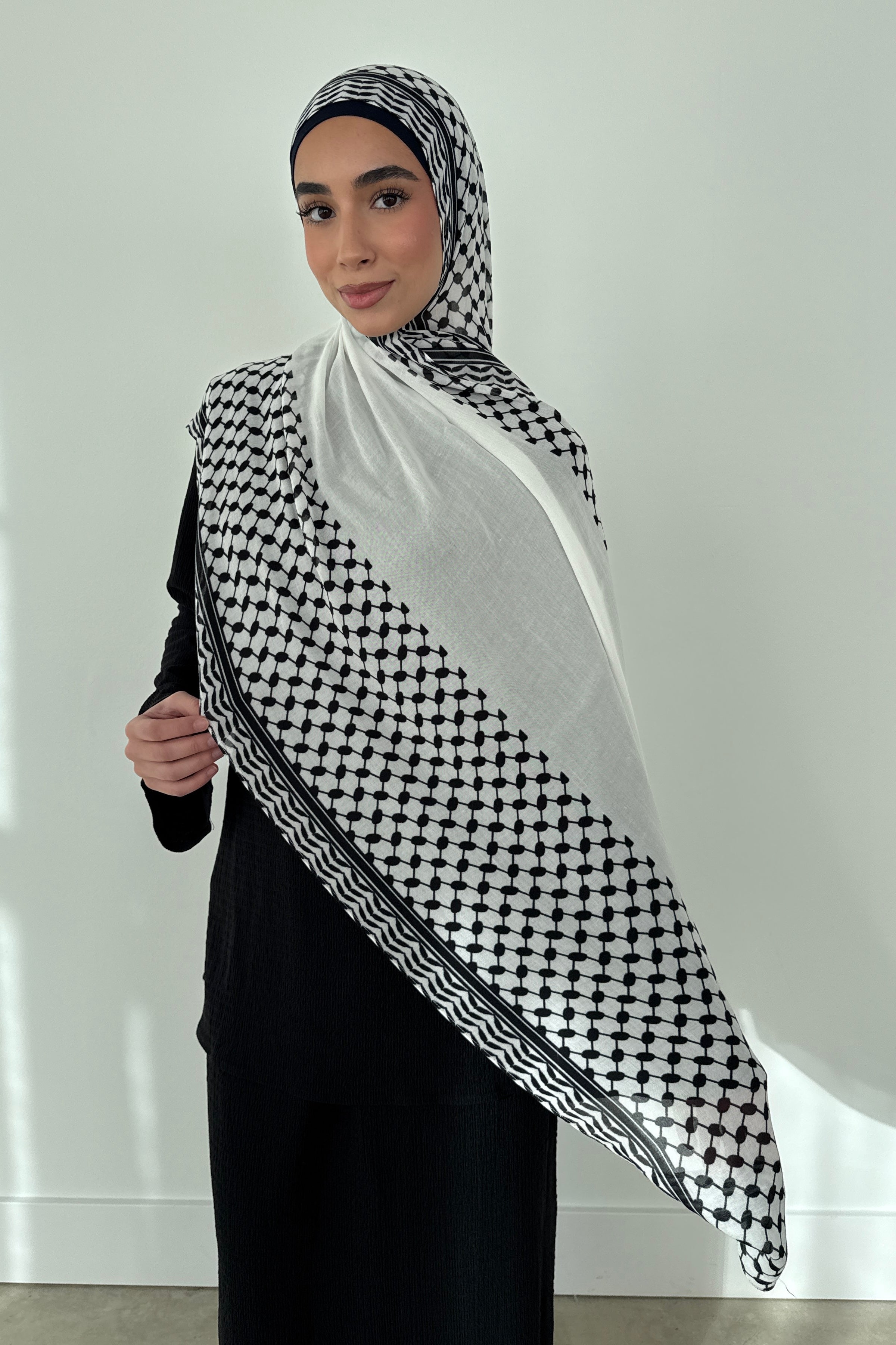 KEFFIYEH WHITE  -PRE-ORDER will ship by end of January