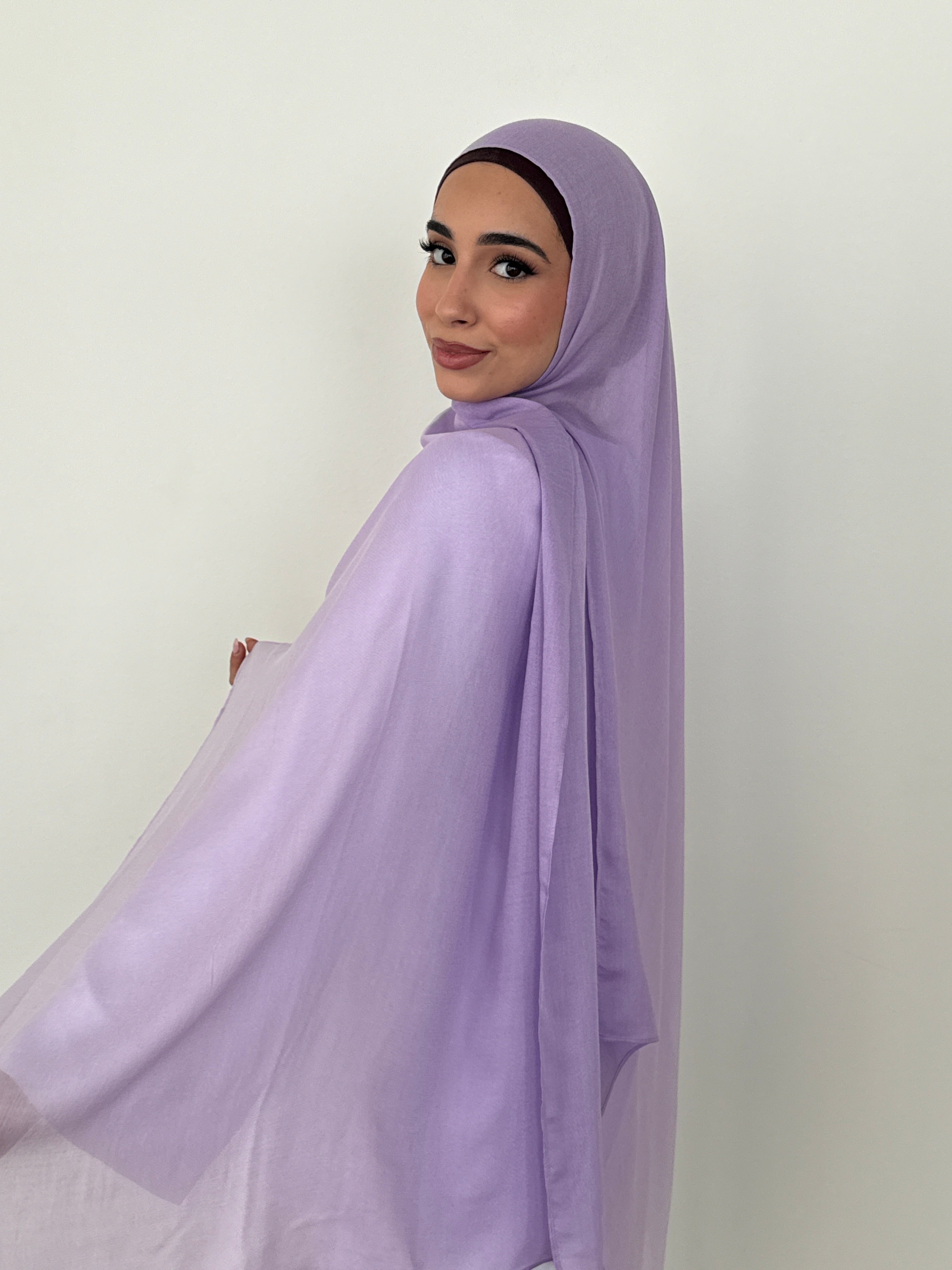 MODAL OMBRÉ HIJAB LAVENDAR