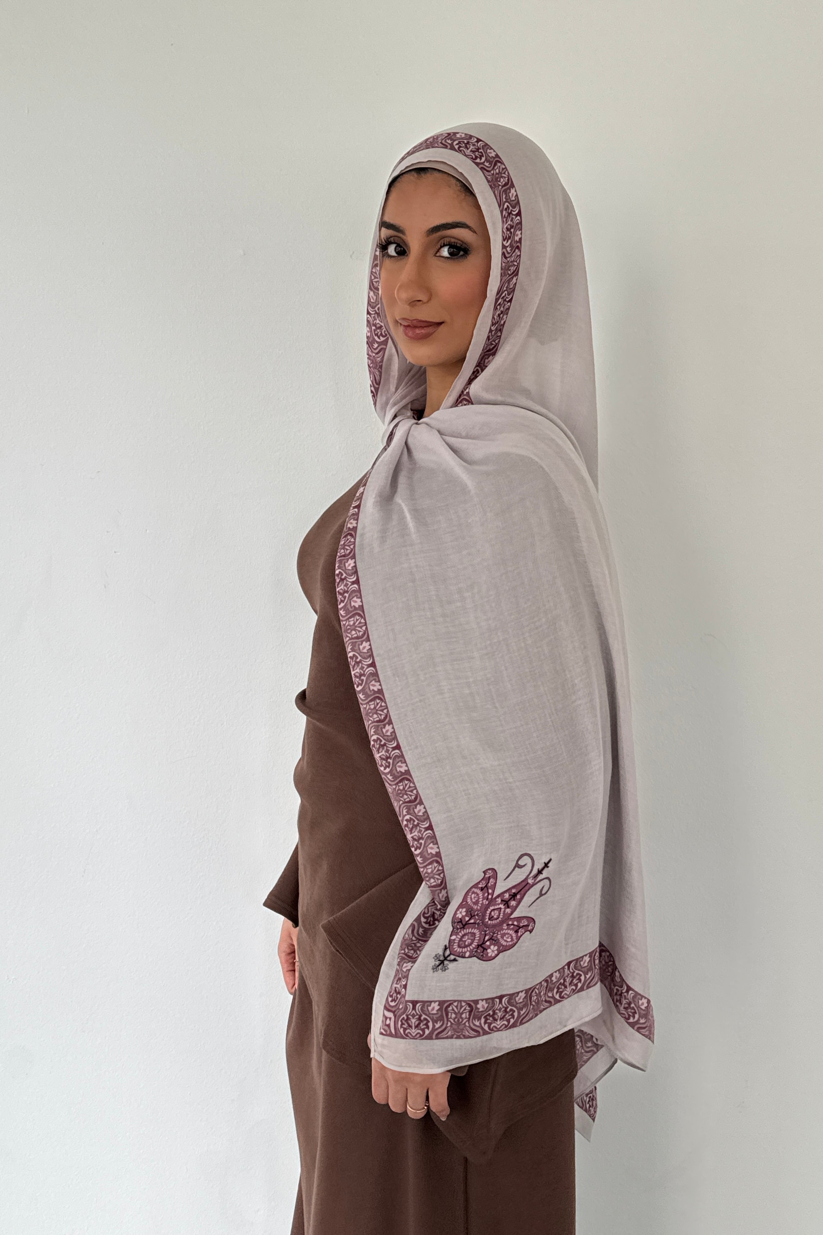 SHAL AL YAMANI MODAL HIJAB SAND