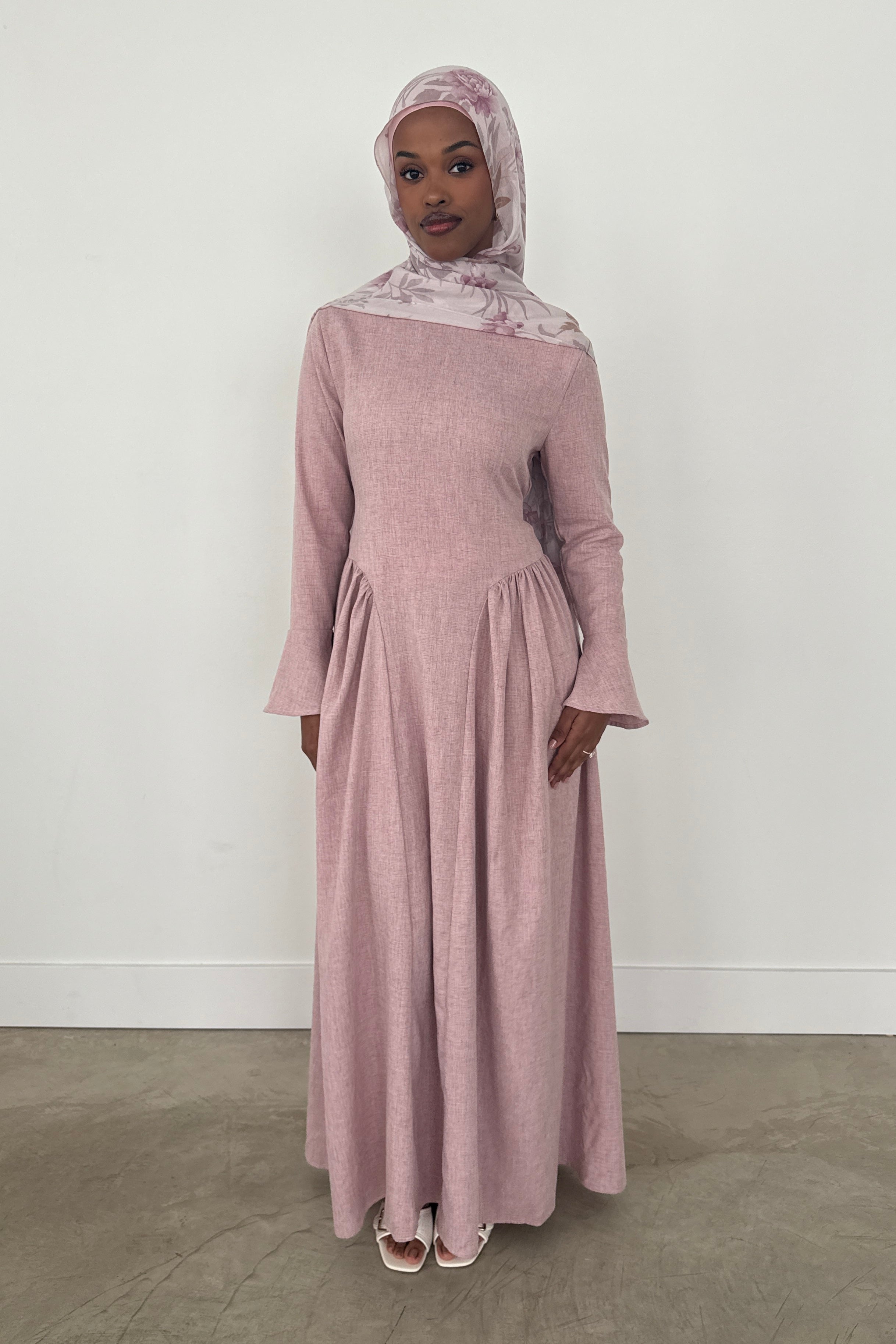 RUQUYA DRESS PINK