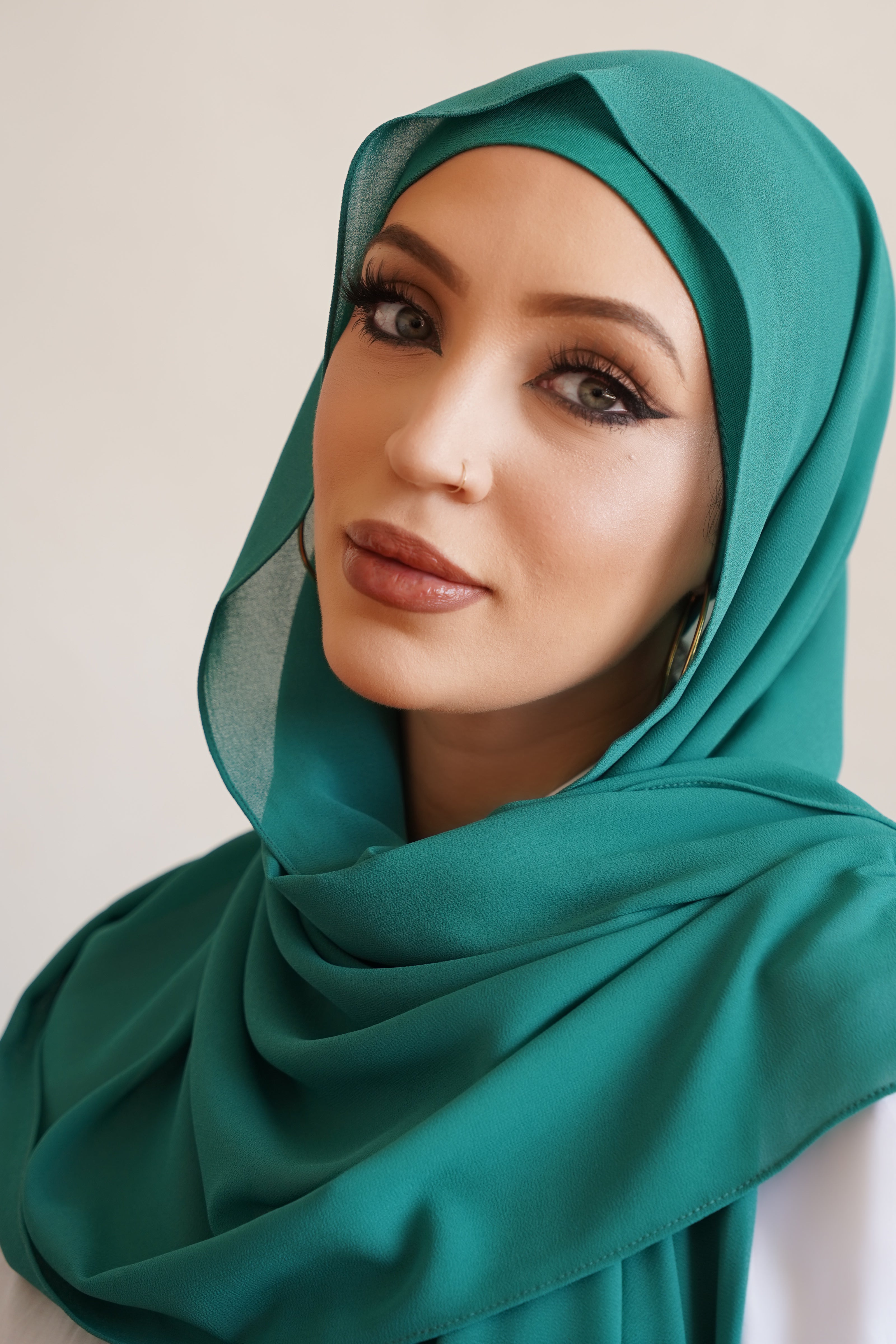 Stone Chiffon Hijab & NON SLIP undercap set – SaharaArray