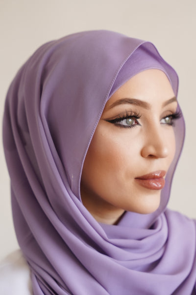 CHIFFON HIJAB SET HAIFA – DEMURE HIJABS