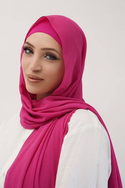 CHIFFON HIJAB SET HAWRAA – DEMURE HIJABS