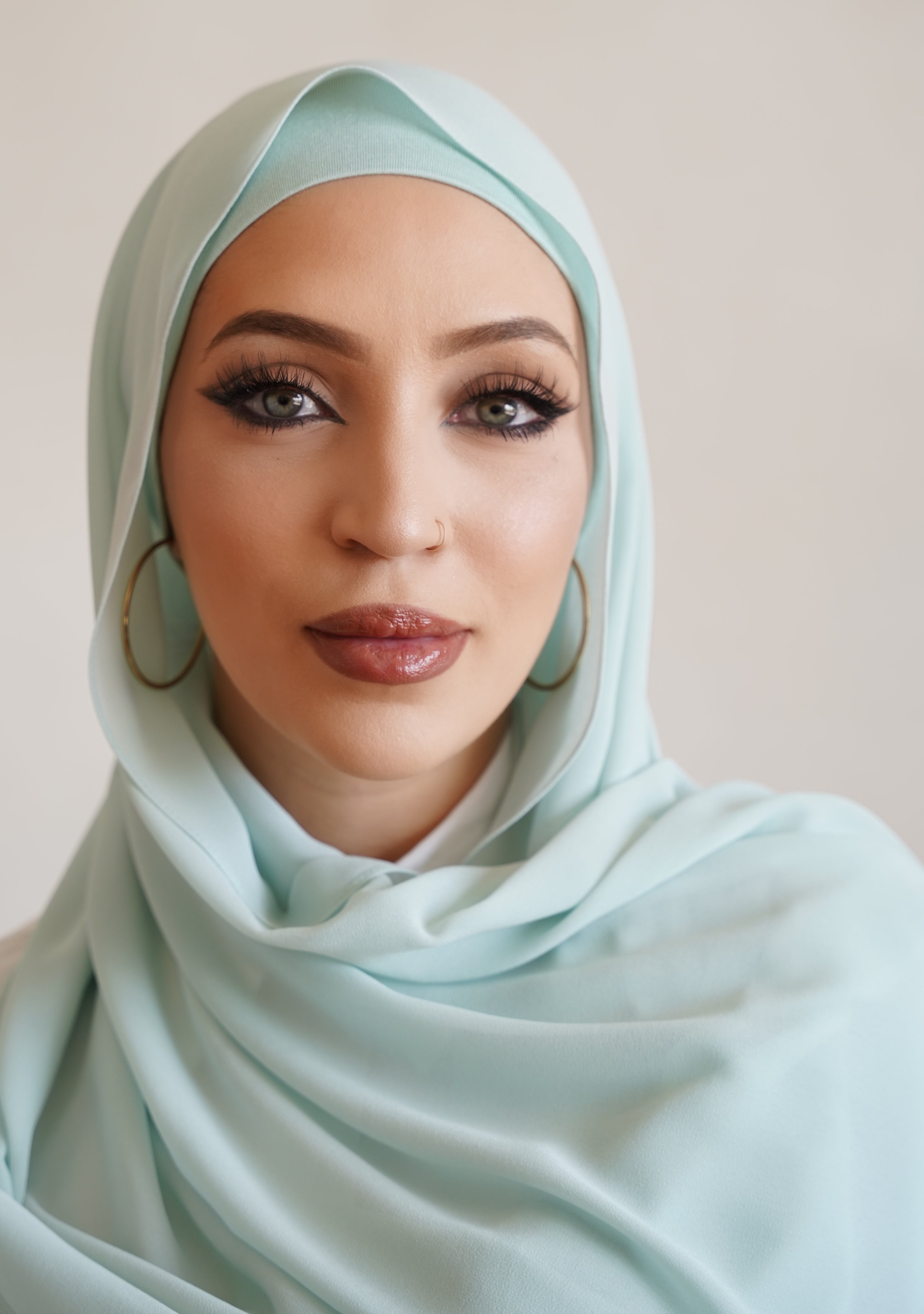 Stone Chiffon Hijab & NON SLIP undercap set – SaharaArray